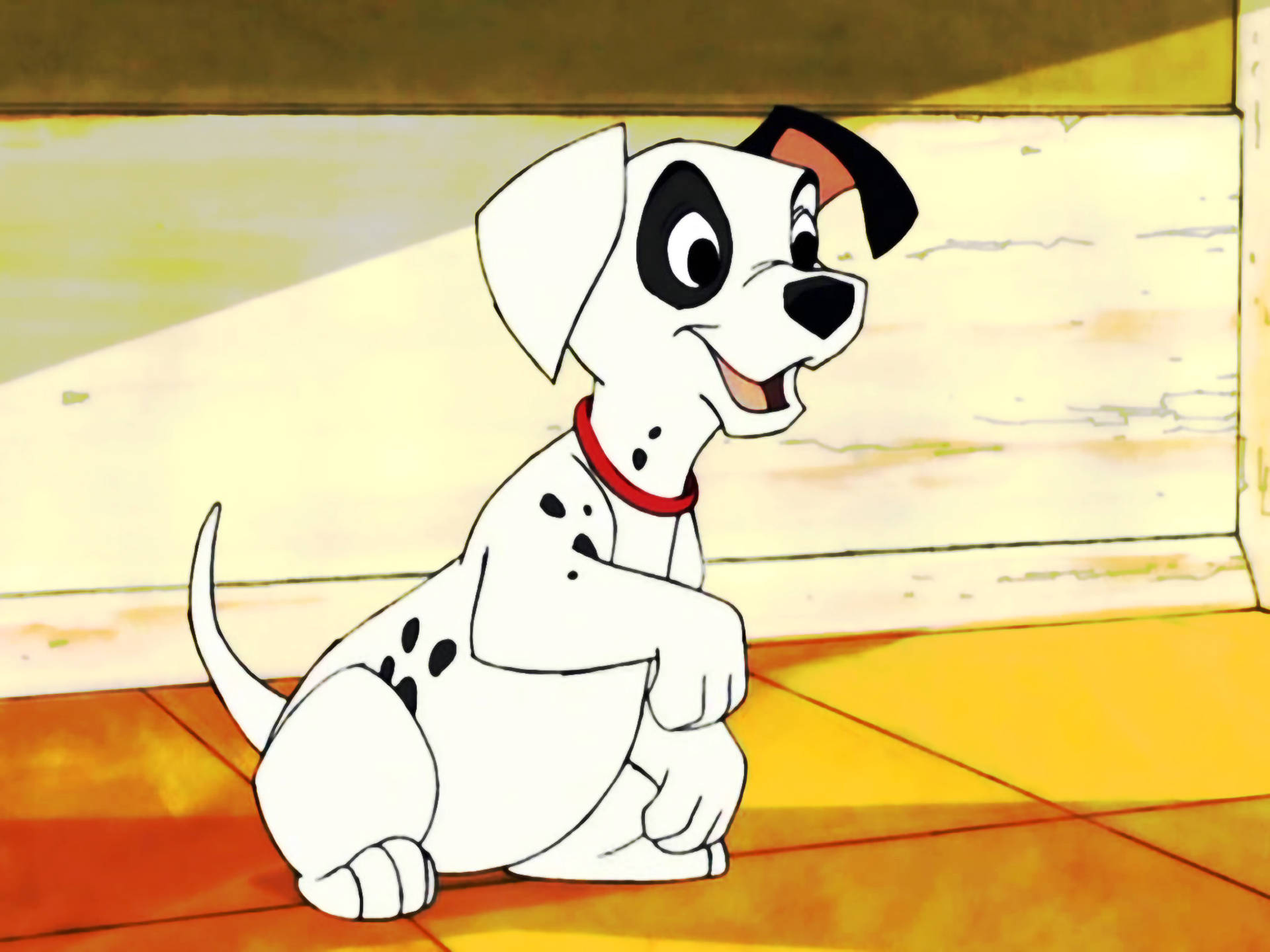101 Dalmatians, dalmatian puppy, black spots, Full HD Desktop Wallpaper