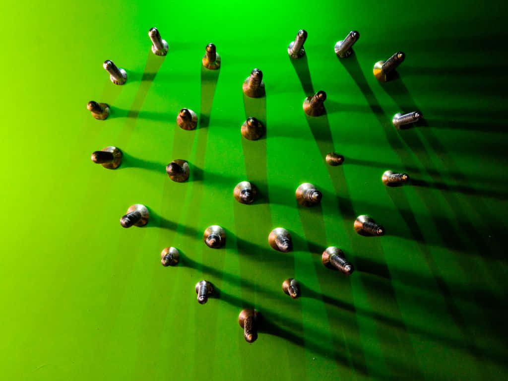 1024x768, vibrant green surface, dramatic lighting, SD Desktop Wallpaper
