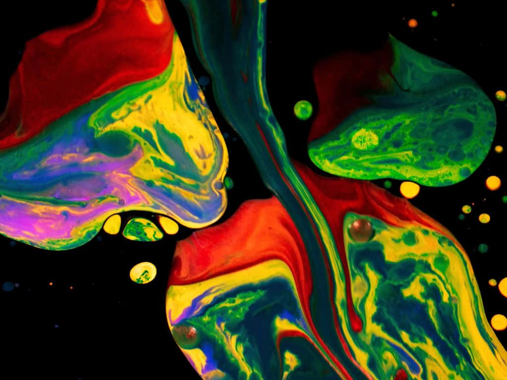 1024x768, red, yellow, SD Desktop Wallpaper