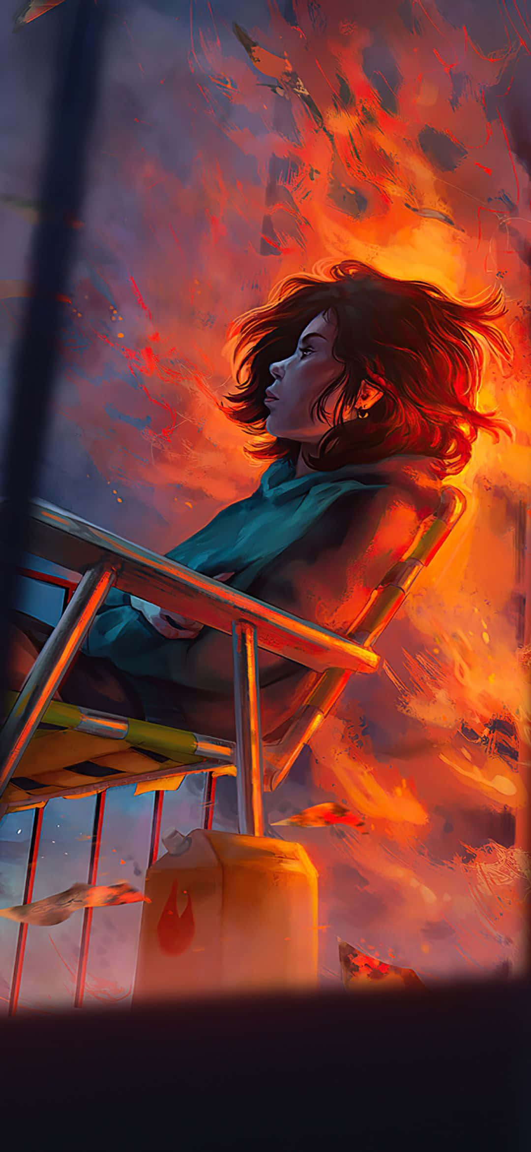 1080x2340, 4K, Anime Girl, Full HD Phone Wallpaper