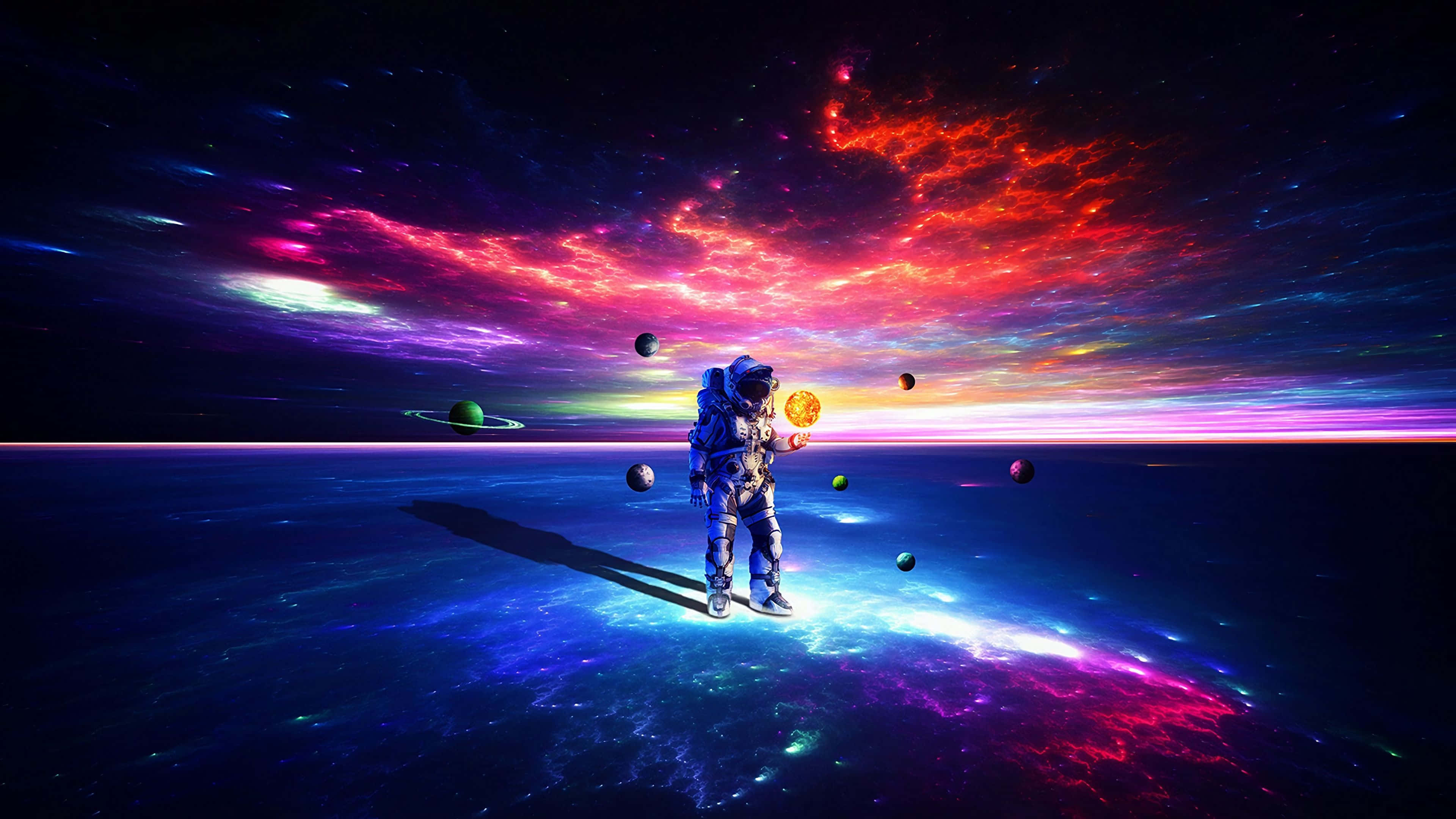 3840x2160, Ultra HD 4K, astronaut, 4K Desktop Wallpaper