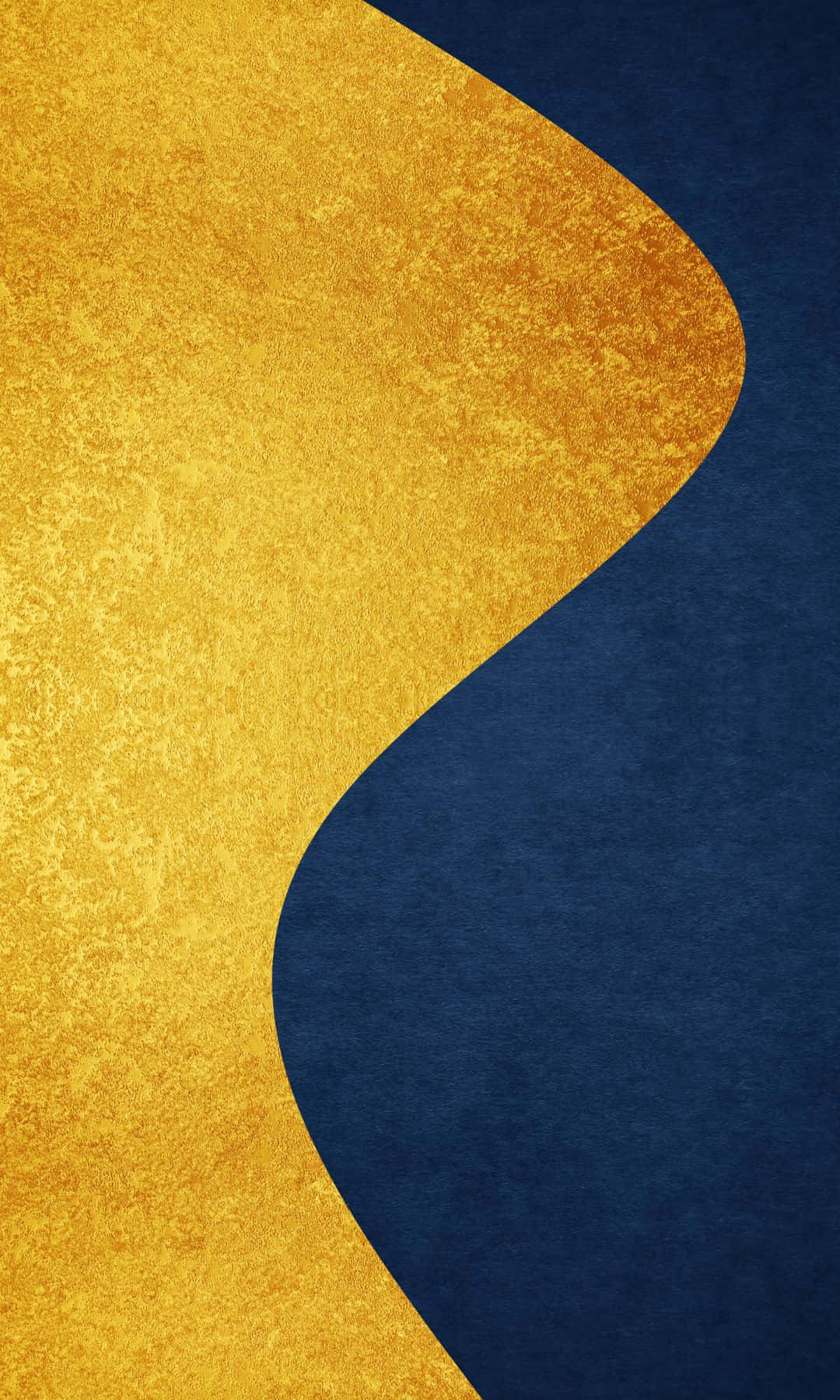 1080x1800, gold, deep blue, HD Phone Wallpaper