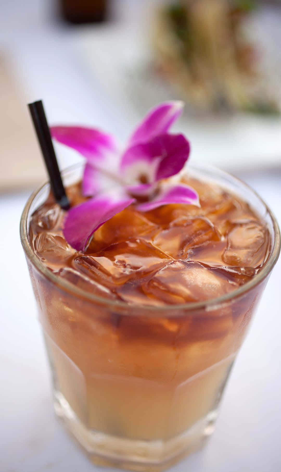 1080x1812, iced tea, vibrant purple orchid, HD Phone Wallpaper