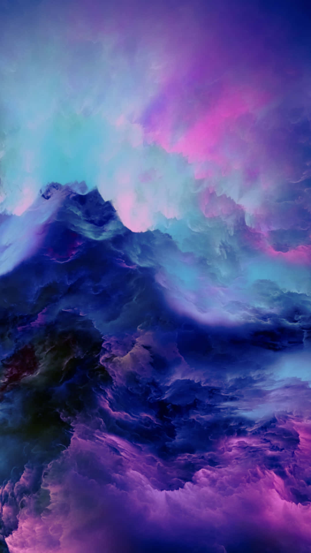 1080x1920, surreal digital sky, swirling clouds, Full HD Phone Wallpaper