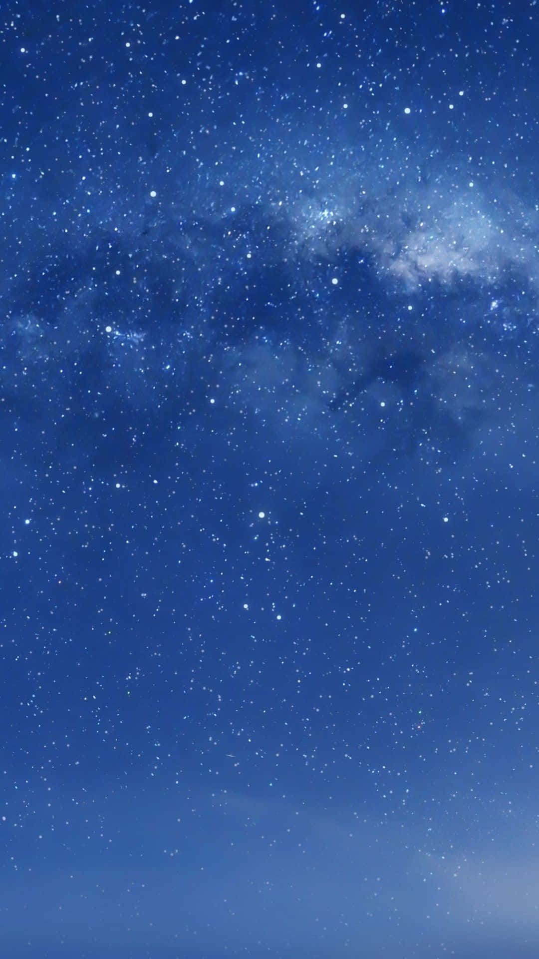 Retina Display, Milky Way galaxy, deep blue night sky, Full HD Phone Wallpaper