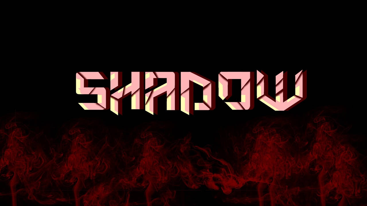 SHADOW, pink, yellow, HD Desktop Wallpaper