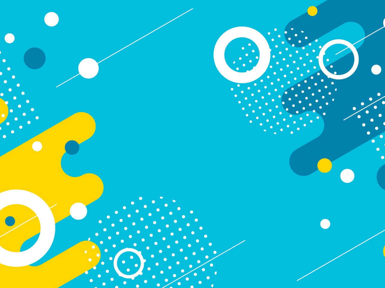 1280x960, teal background, bold yellow, HD Desktop Wallpaper