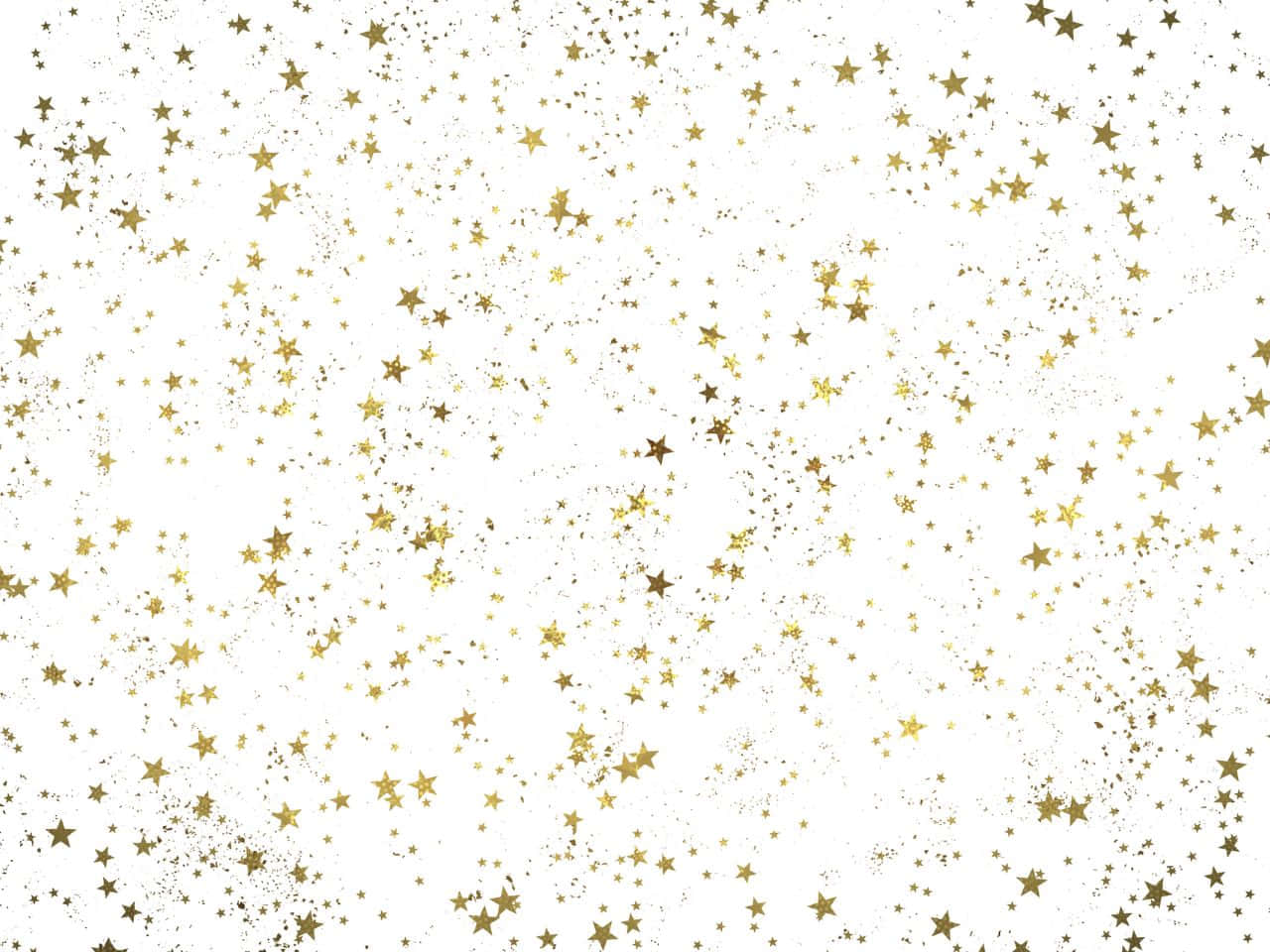 1280x960, golden stars, pristine white background, HD Desktop Wallpaper