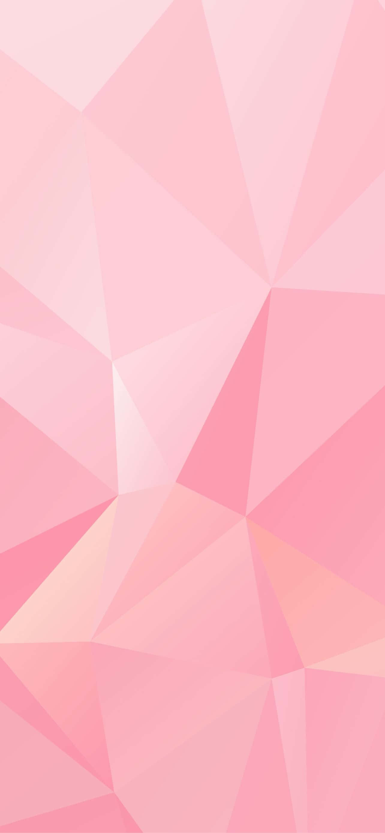 1284x2778, soft pink, geometric, 2K Phone Wallpaper