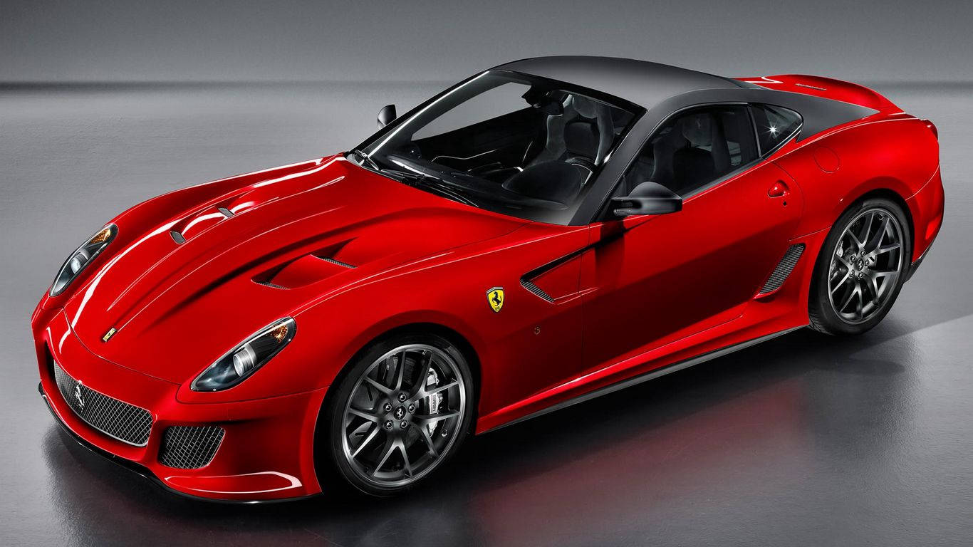 Ferrari, 599 GTB, red, HD Desktop Wallpaper