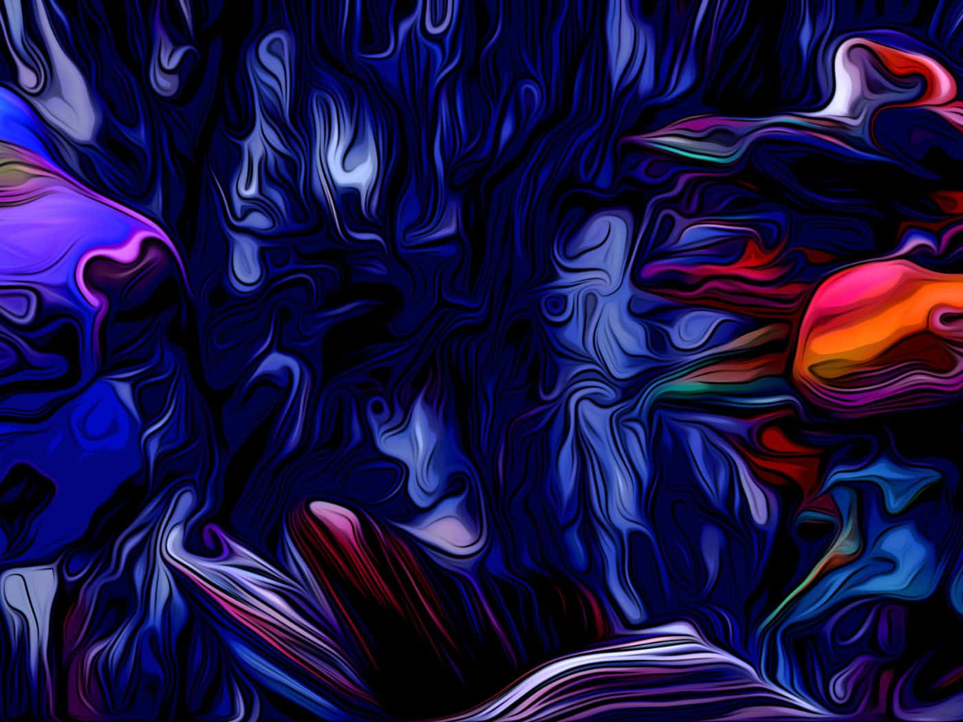 1400x1050, deep blues, purples, HD Desktop Wallpaper