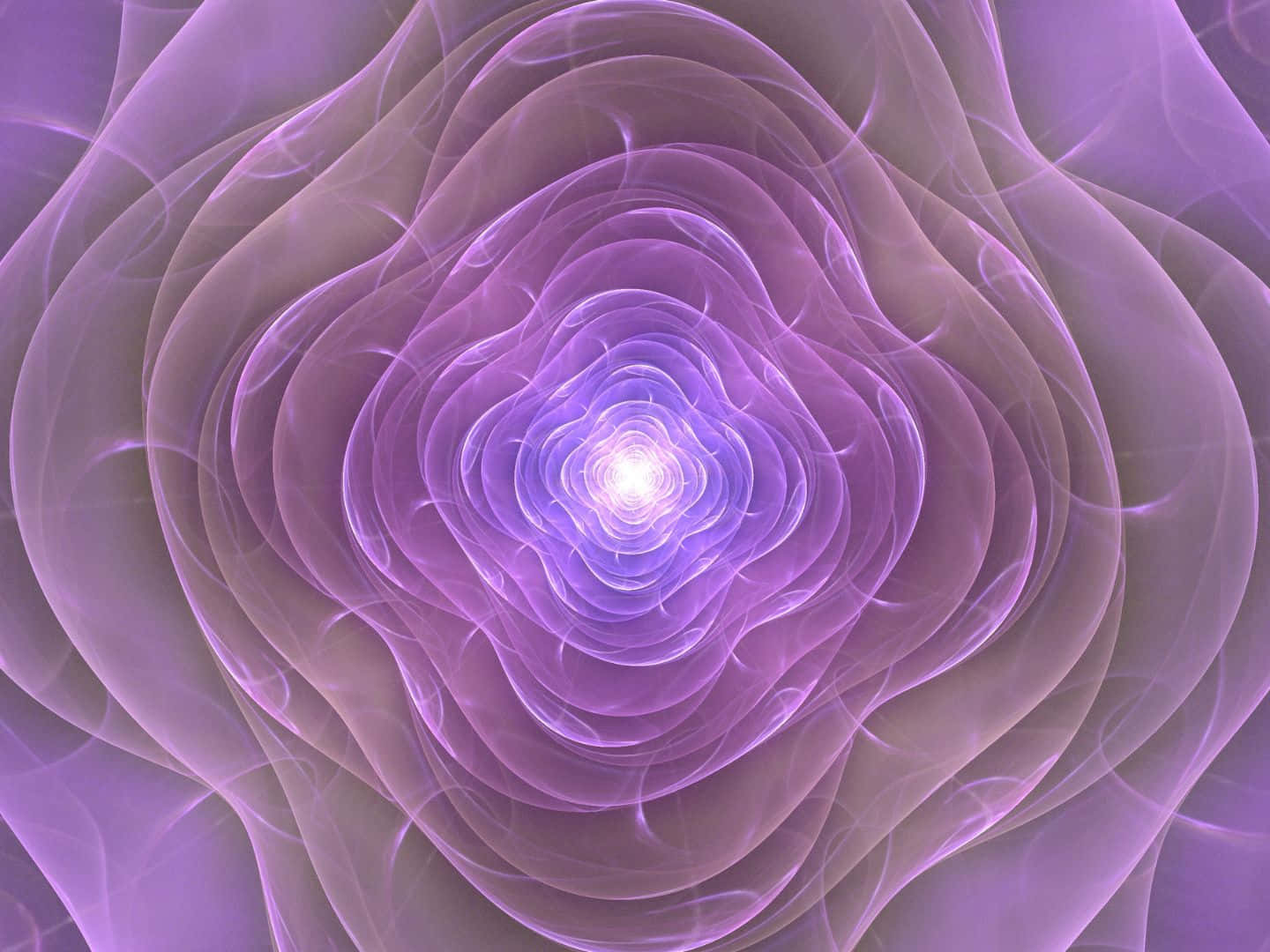 purple swirls, translucent purple layers, bright glowing core, HD Desktop Wallpaper
