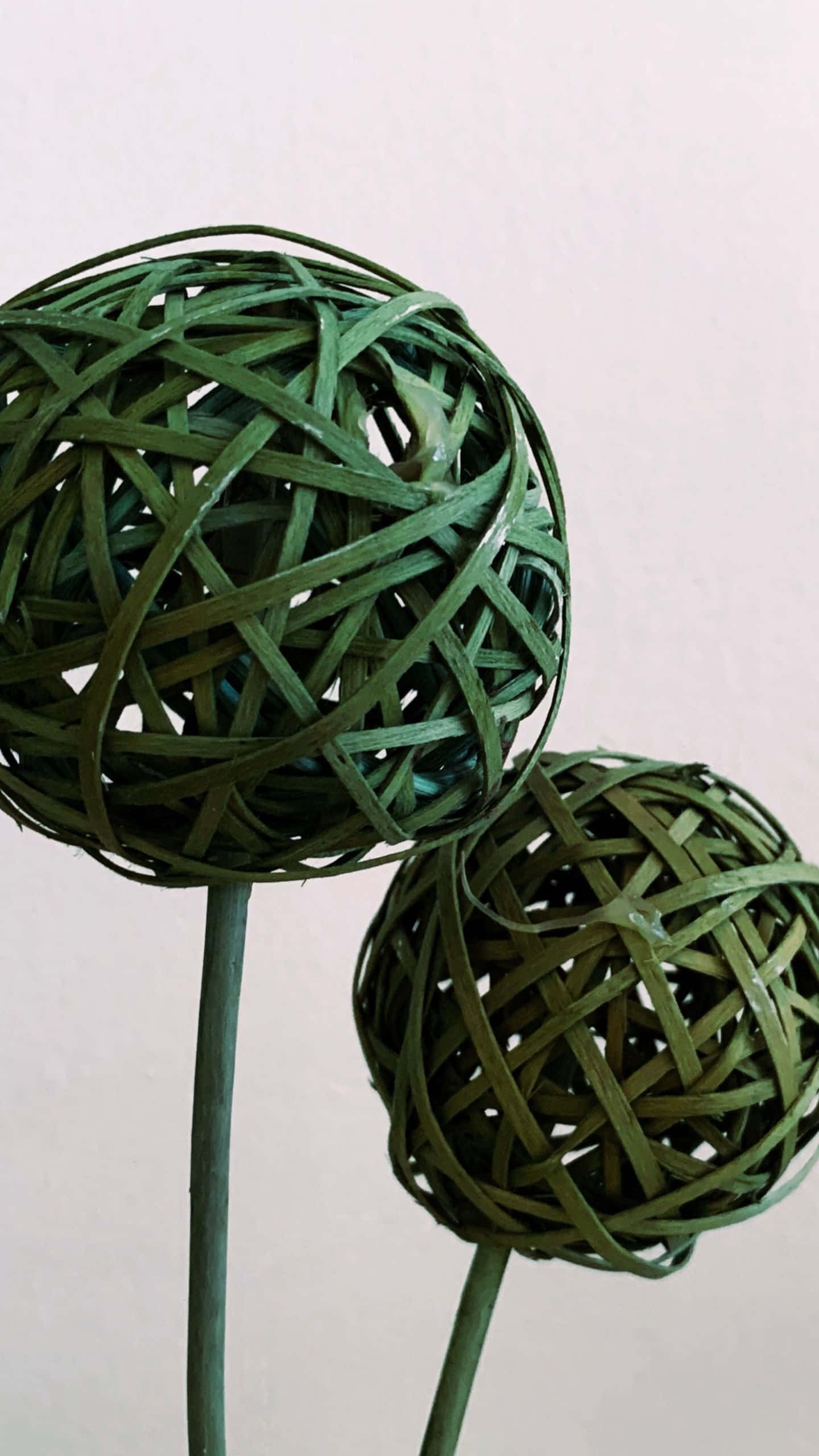 1440x2560, green, spherical, 2K Phone Wallpaper