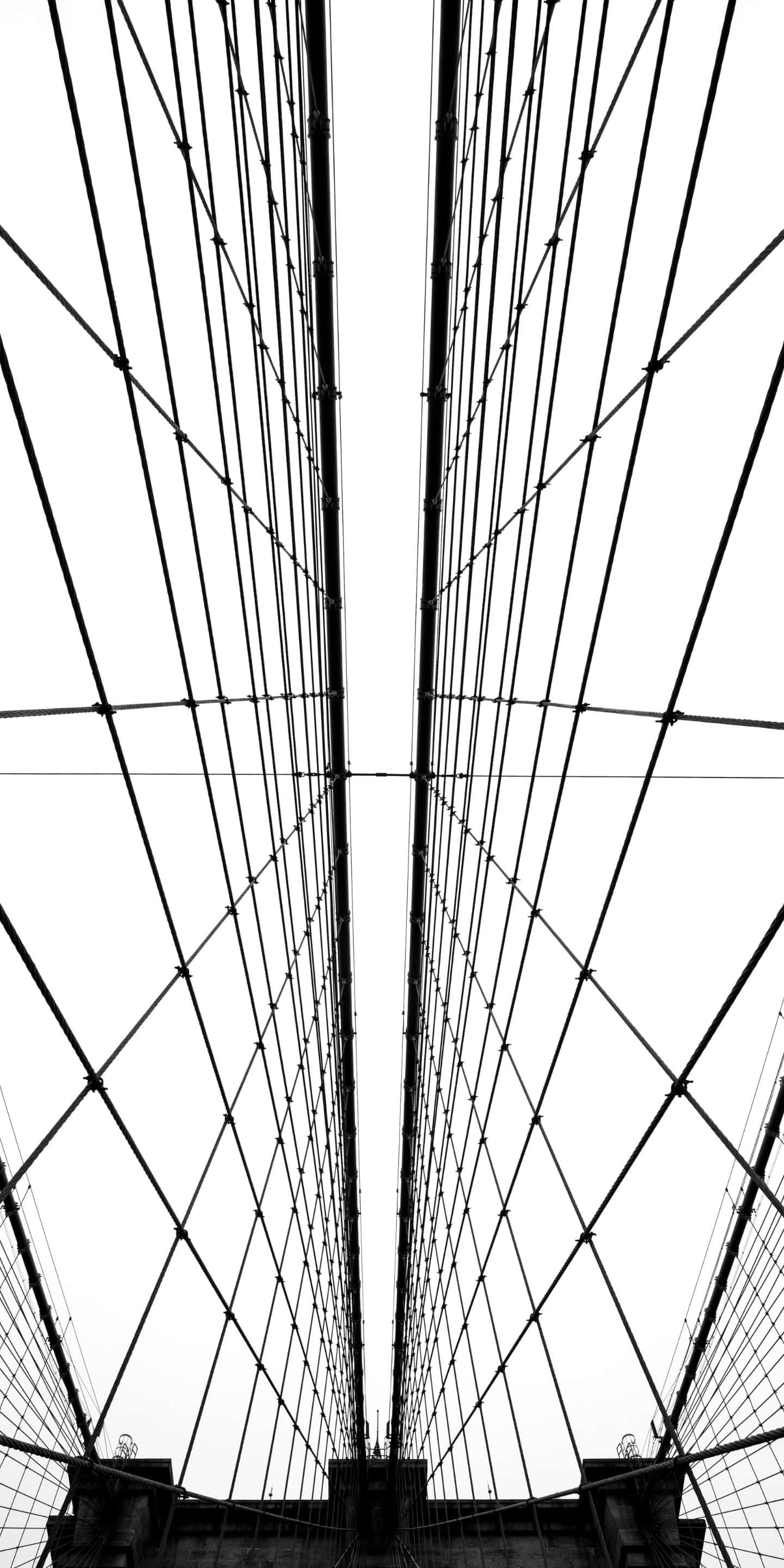 1440x2880, suspension bridge, cable network, 2K Phone Wallpaper