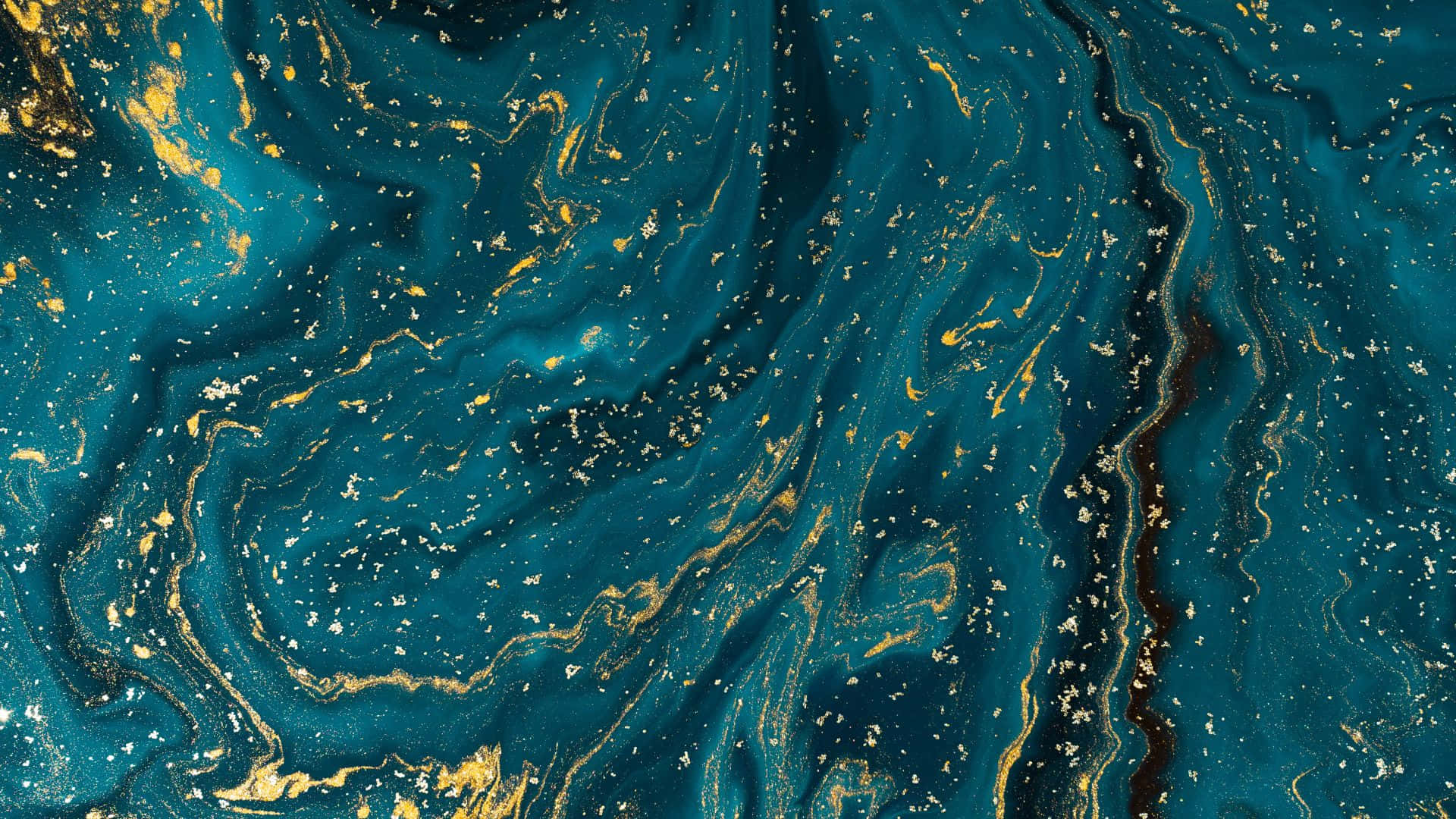 1920 x 1080 abstract, teal, gold, Full HD Desktop Wallpaper