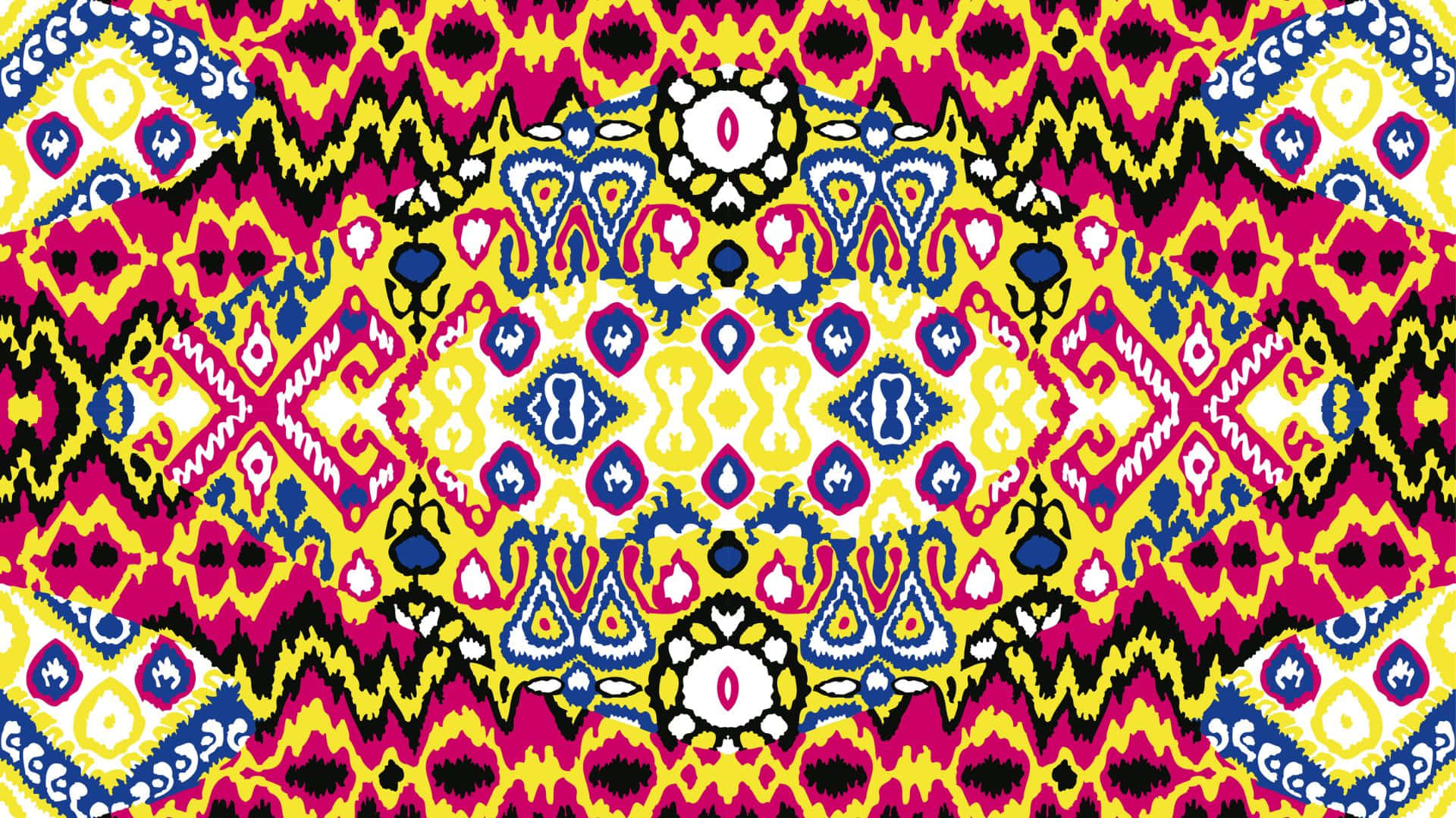 1920 x 1080 abstract, magenta, yellow, Full HD Desktop Wallpaper
