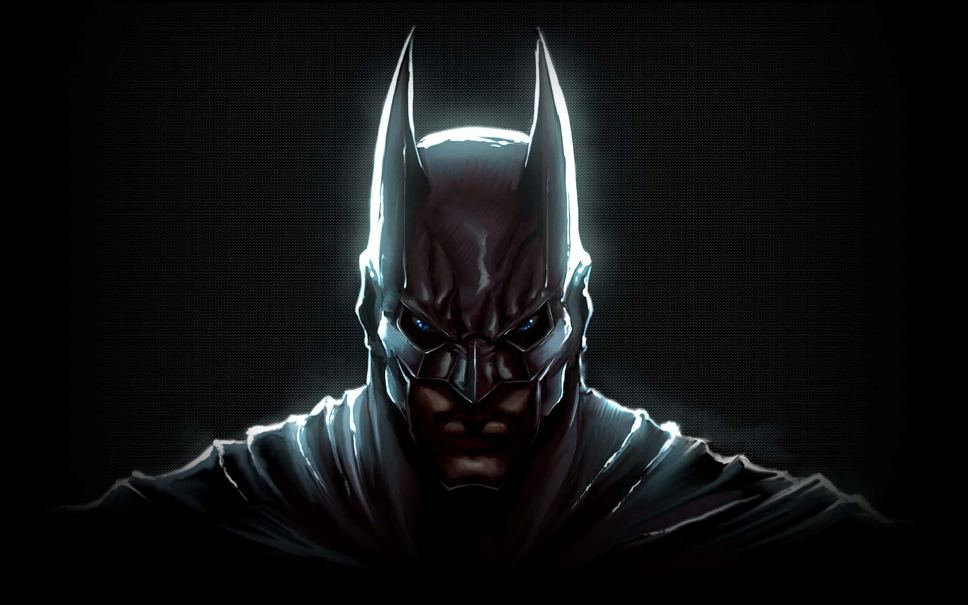 Batman, Yellow and Black Brick Building, glowing eyes, Full HD Desktop Wallpaper