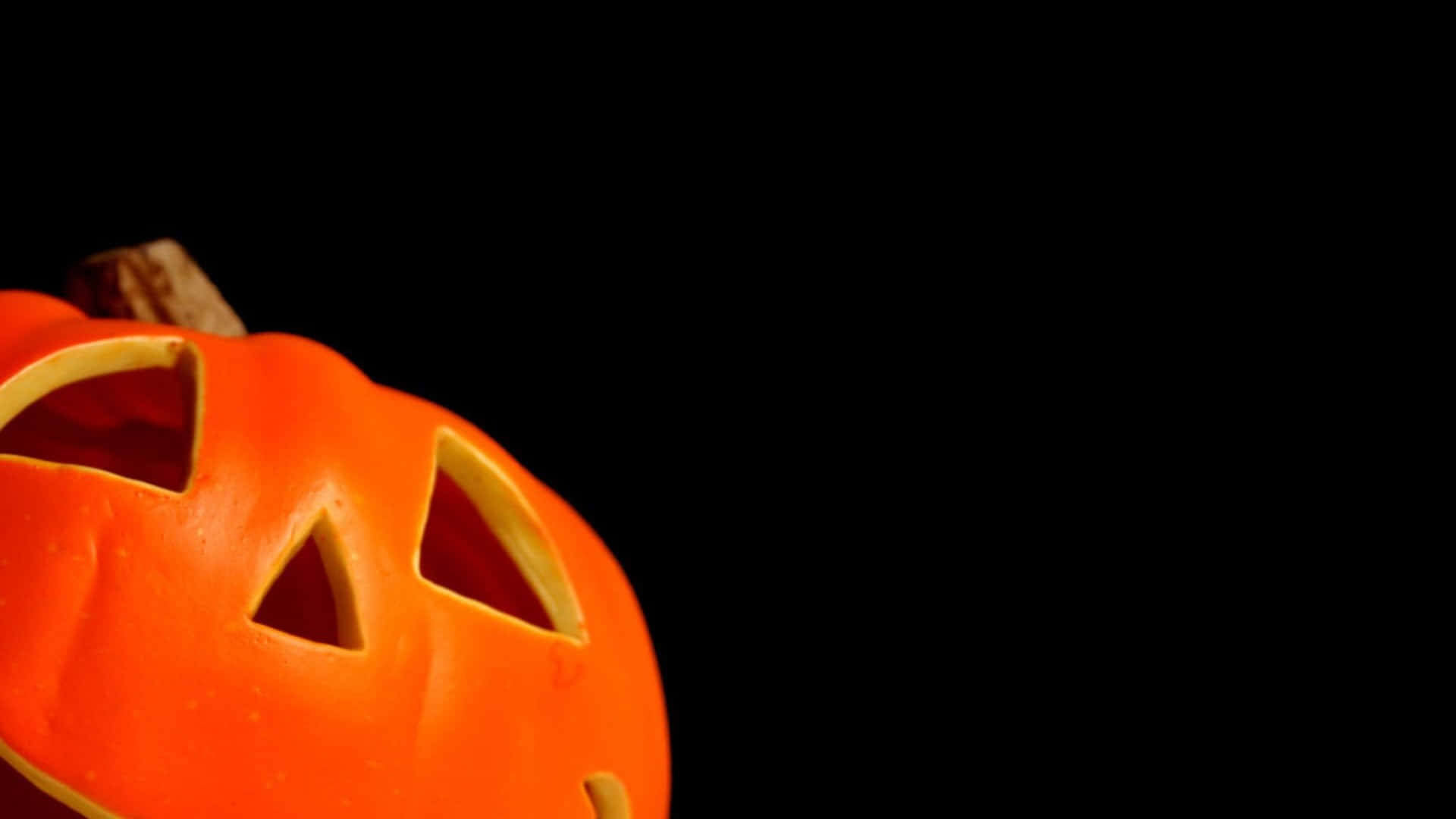 1920 x 1080 halloween, pumpkin, triangular eyes, Full HD Desktop Wallpaper