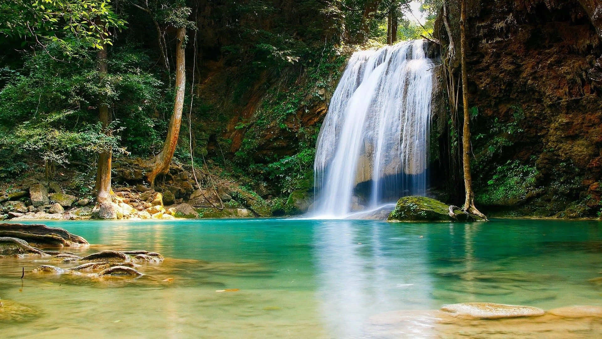1920 x 1080, nature desktop, waterfall, Full HD Desktop Wallpaper