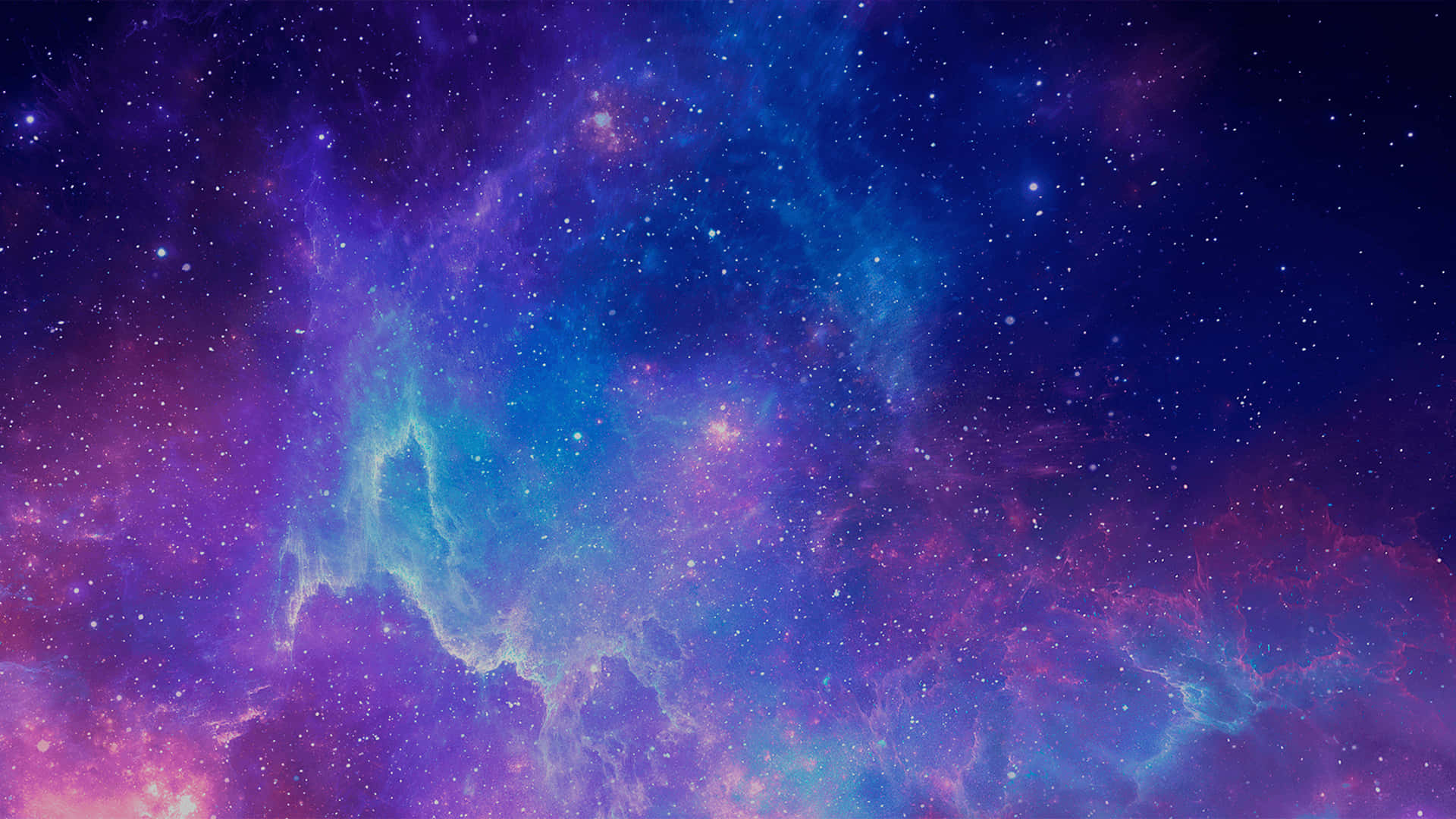 1920 X 1080 Nebula, electric purples, blues, Full HD Desktop Wallpaper