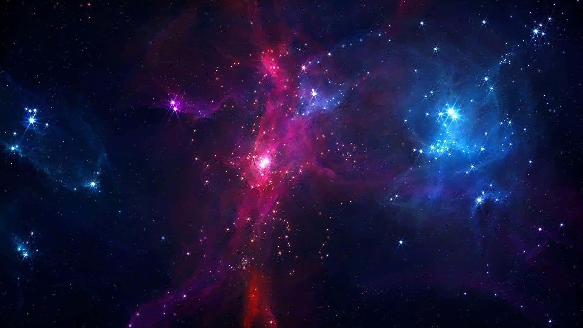 1920 X 1080 Nebula, pink, purple, Full HD Desktop Wallpaper