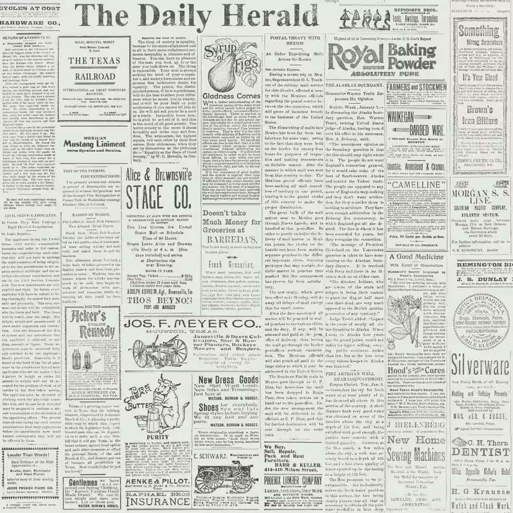 1920s, newspaper ads, baking powder, SD Desktop Wallpaper