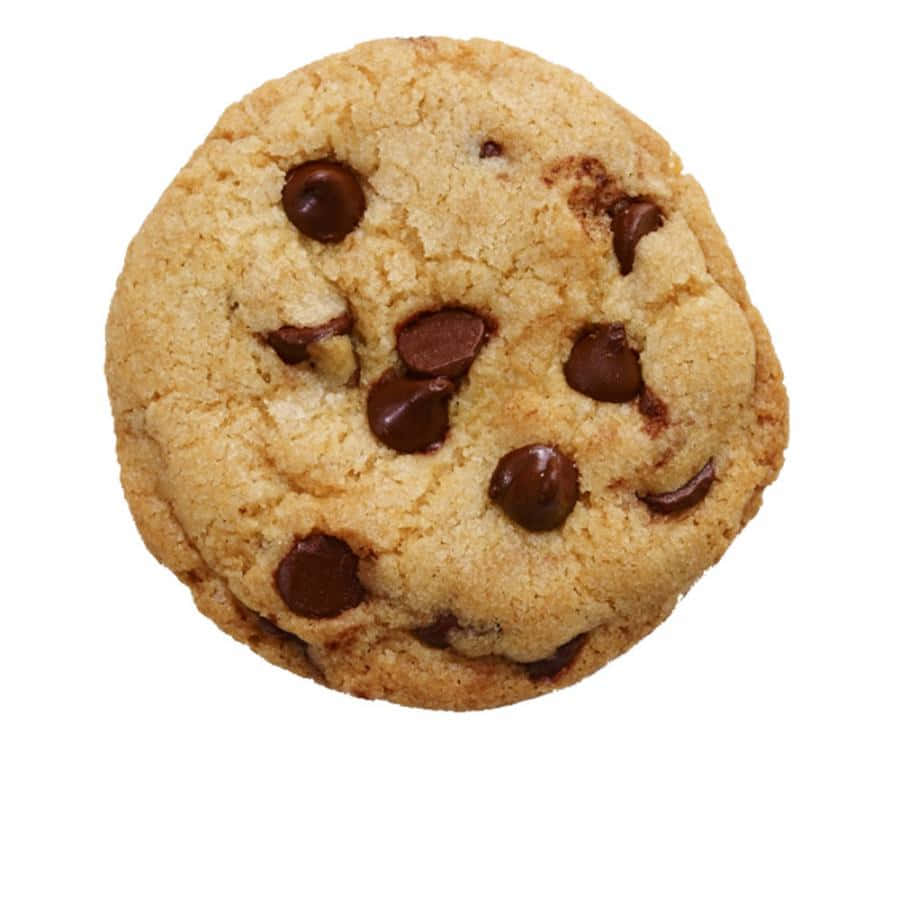chocolate chip cookie, golden brown, melted chocolate chips, SD Desktop Wallpaper
