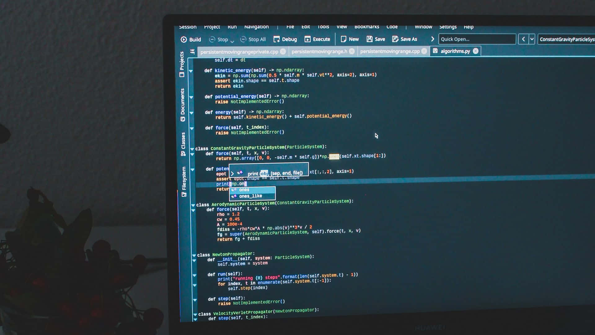 1920x1080 HD Coding, Python code, physics simulations, Full HD Desktop Wallpaper