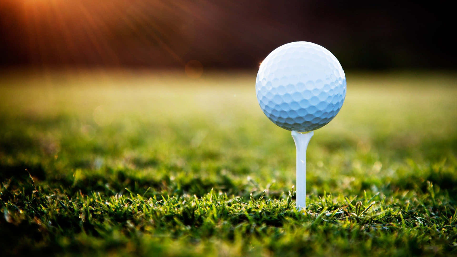 1920x1080 HD Golf, golf ball, tee, Full HD Desktop Wallpaper