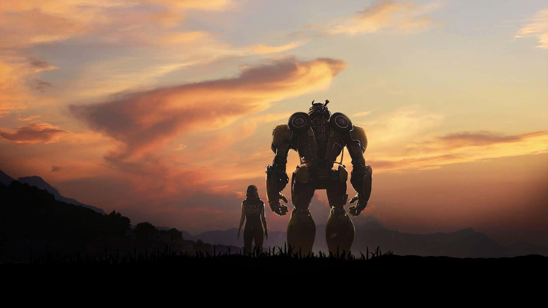 1920x1080 HD Movie, giant robot, human, Full HD Desktop Wallpaper