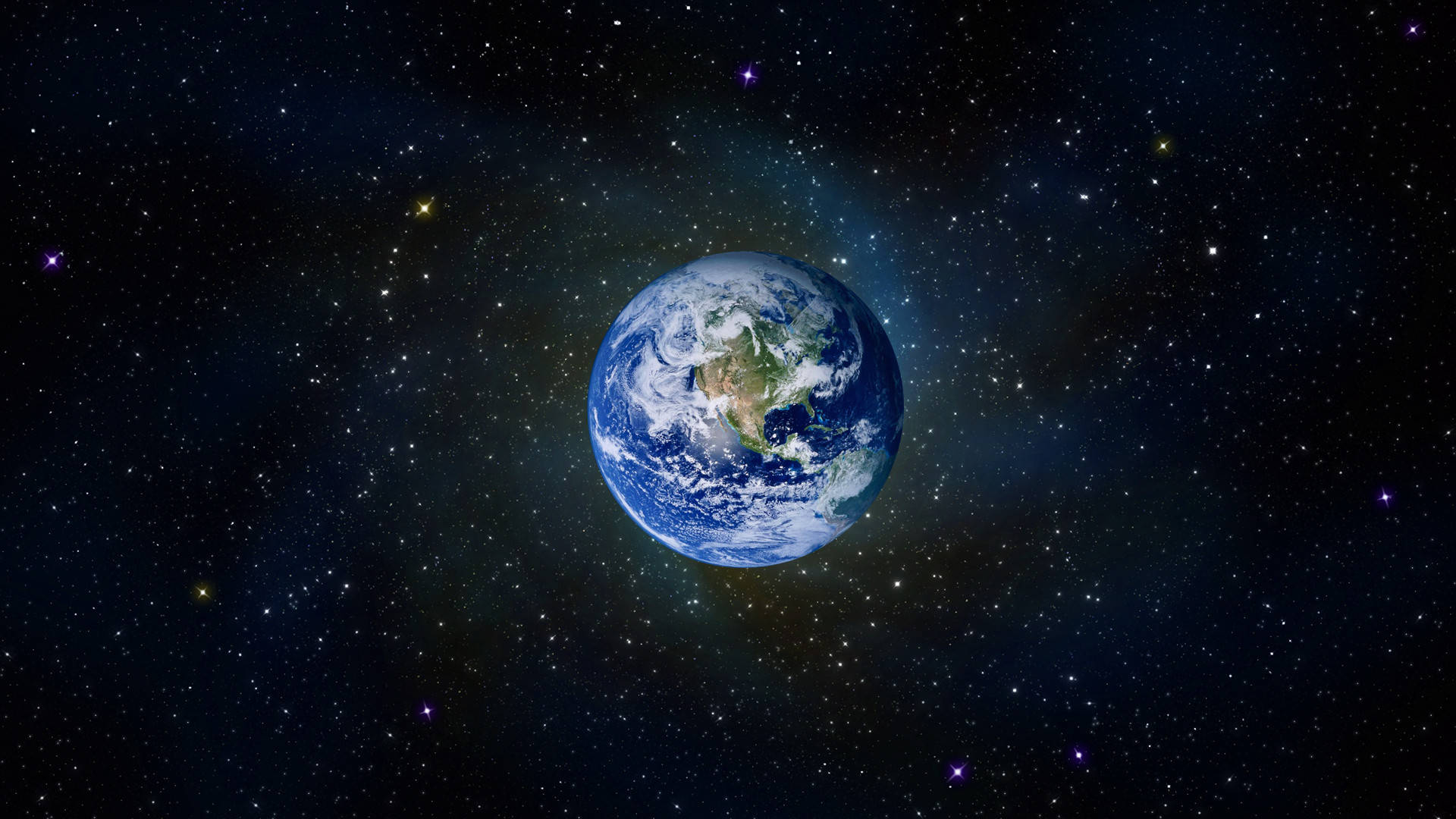 1920x1080 HD Space, Earth, starfield, Full HD Desktop Wallpaper