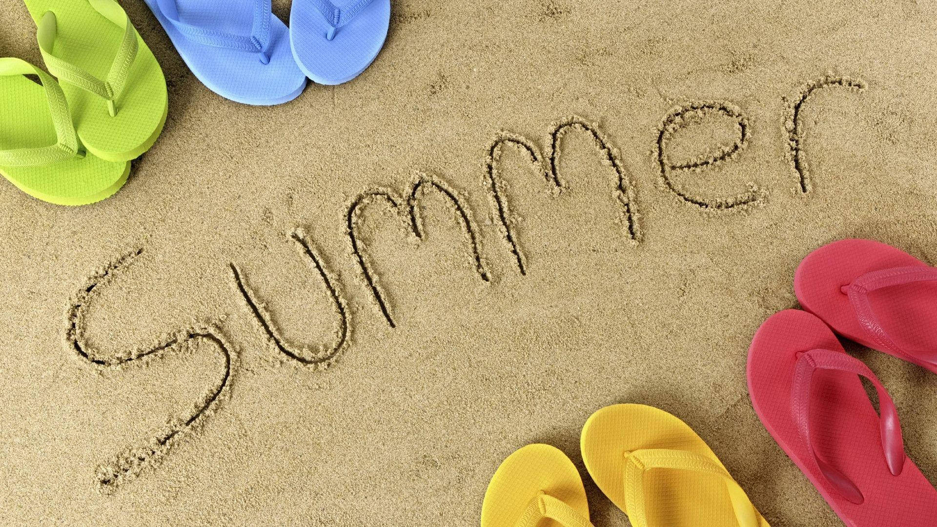 1920x1080 HD Summer, Summer, sand, Full HD Desktop Wallpaper