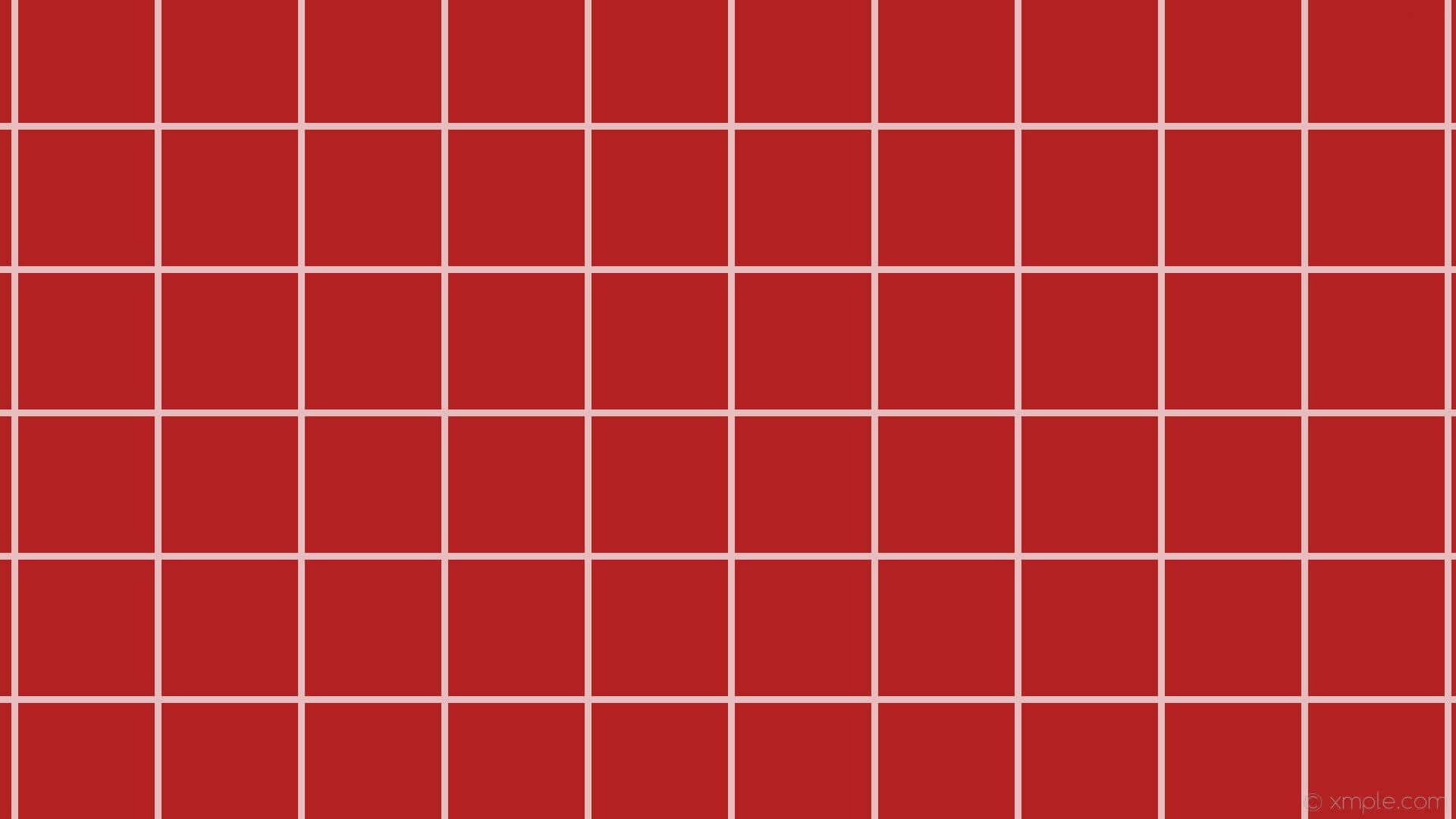 red tiled wallpaper, white squares, crisp white grid lines, Full HD Desktop Wallpaper