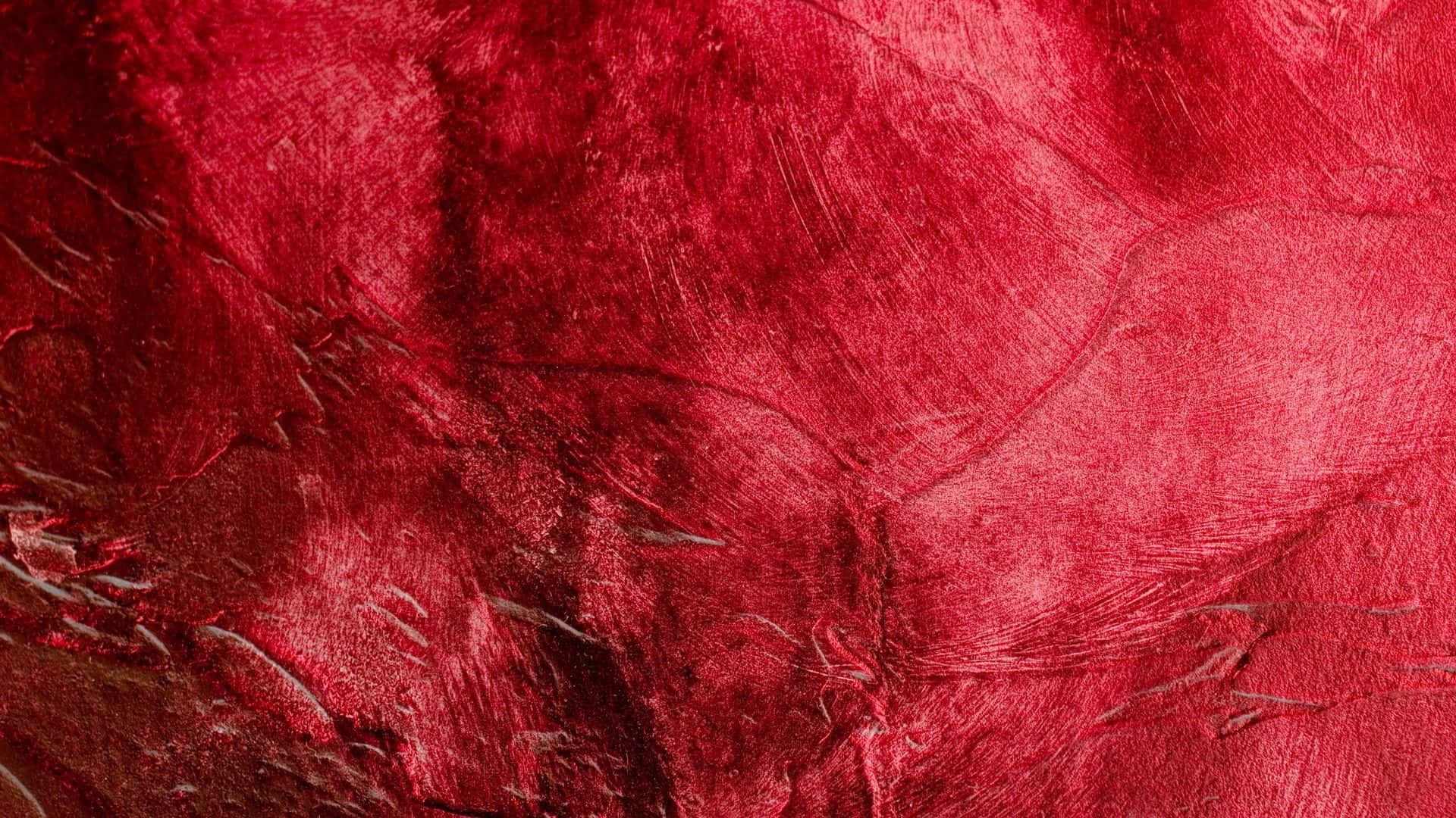 crimson fabric, heart, silver threads, Full HD Desktop Wallpaper