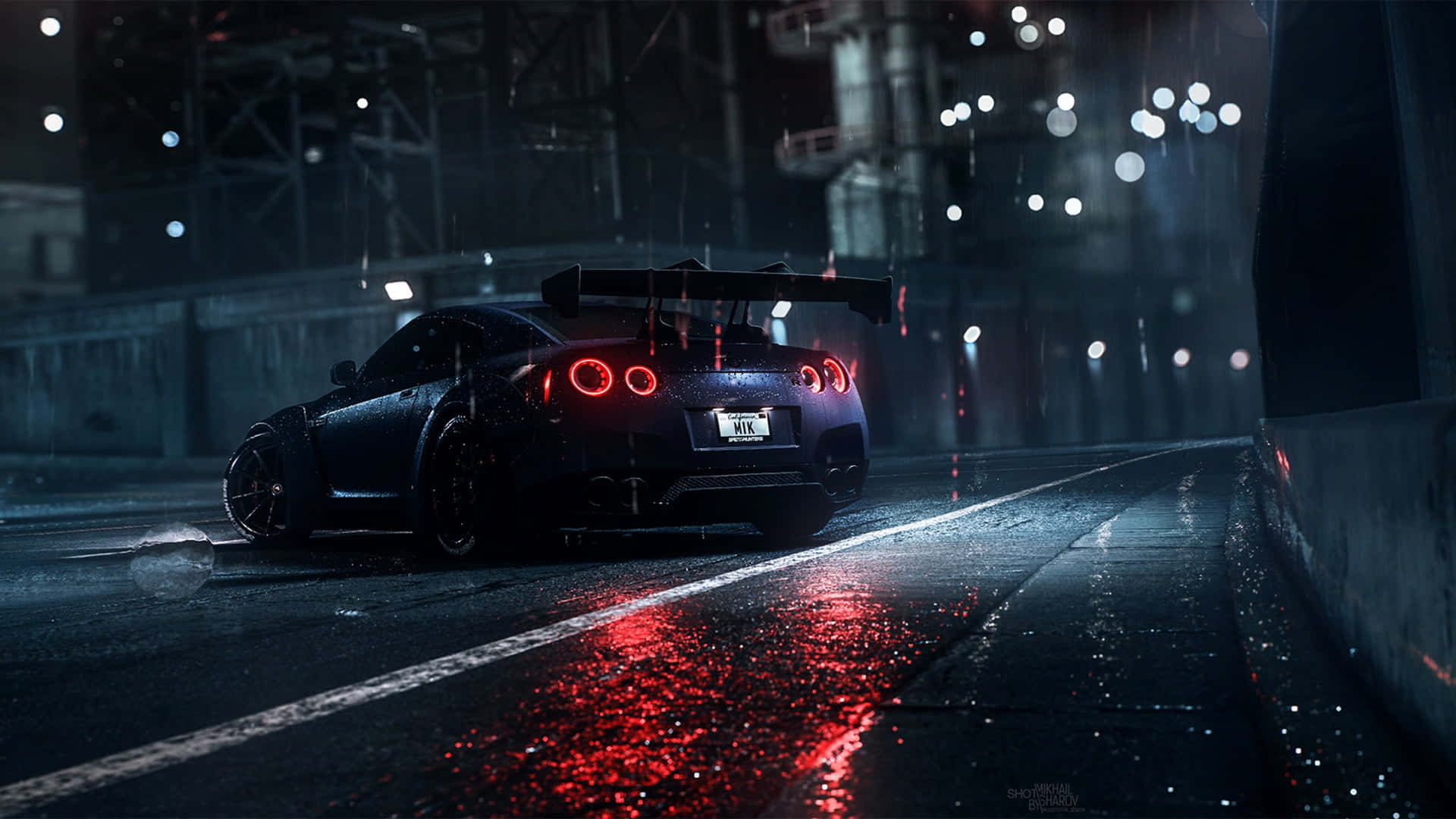 1920 x 1080, dark purple, sports car, Full HD Desktop Wallpaper