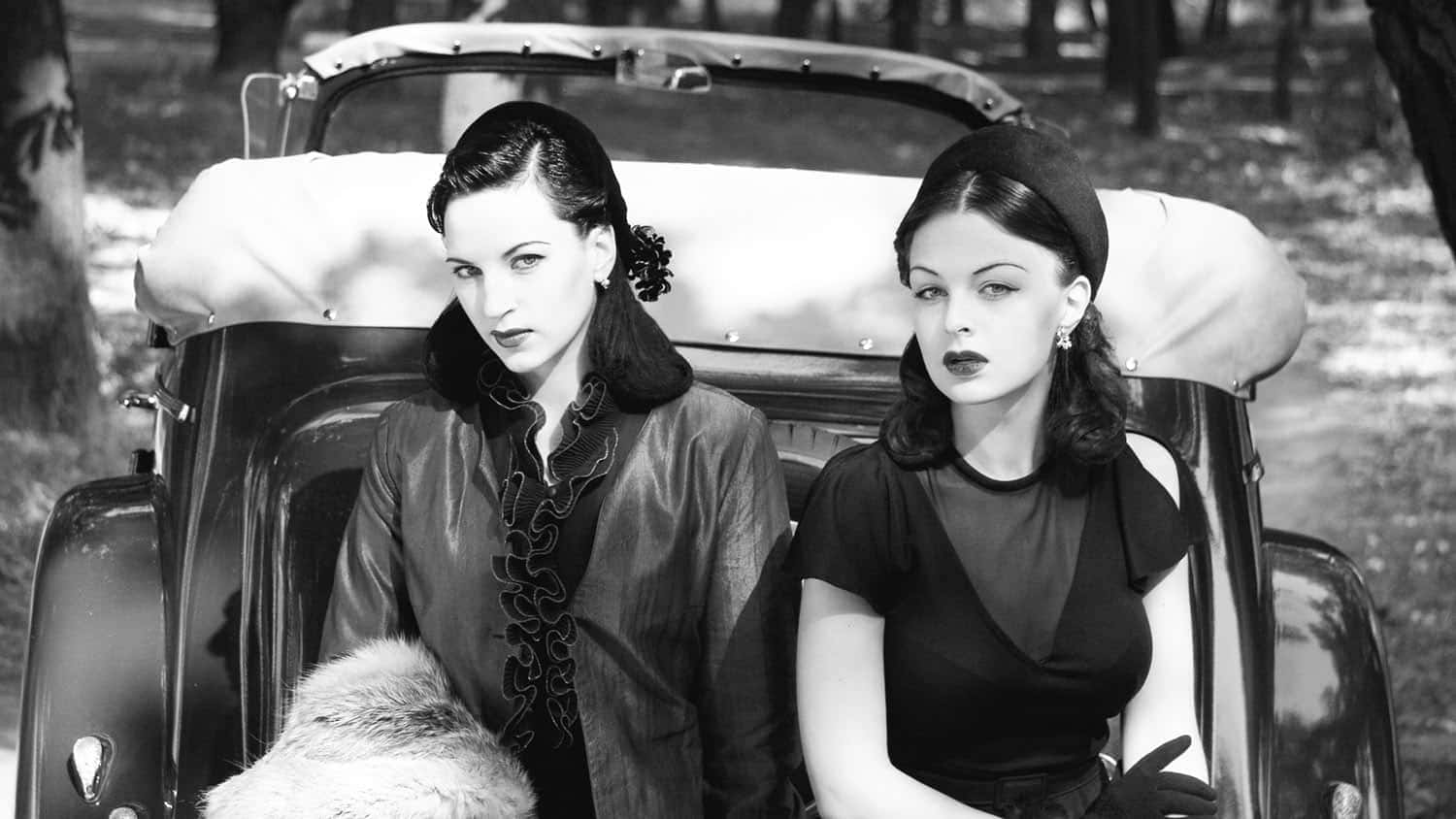 1940s elegance, vintage car, classic convertible, HD Desktop Wallpaper