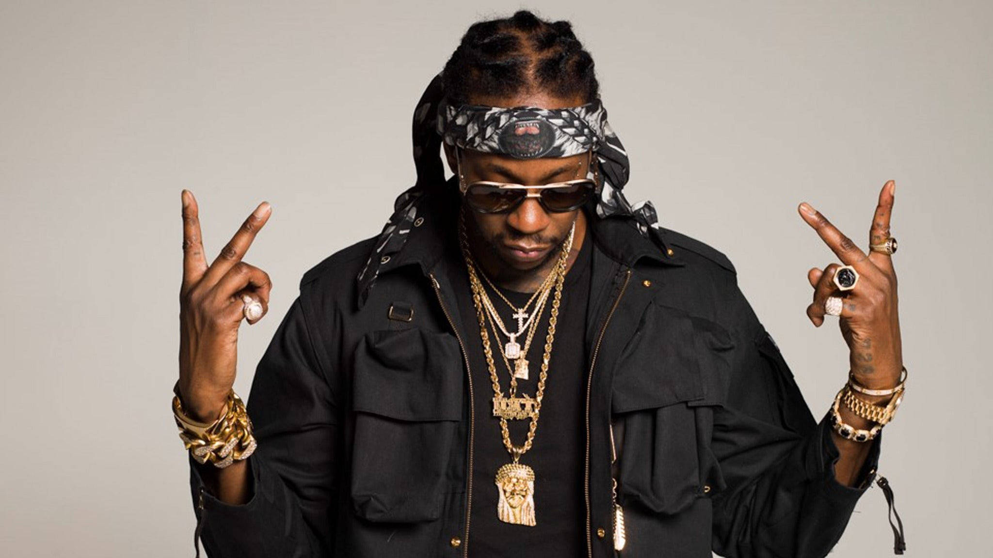 2 Chainz, black jacket, sunglasses, Full HD Desktop Wallpaper