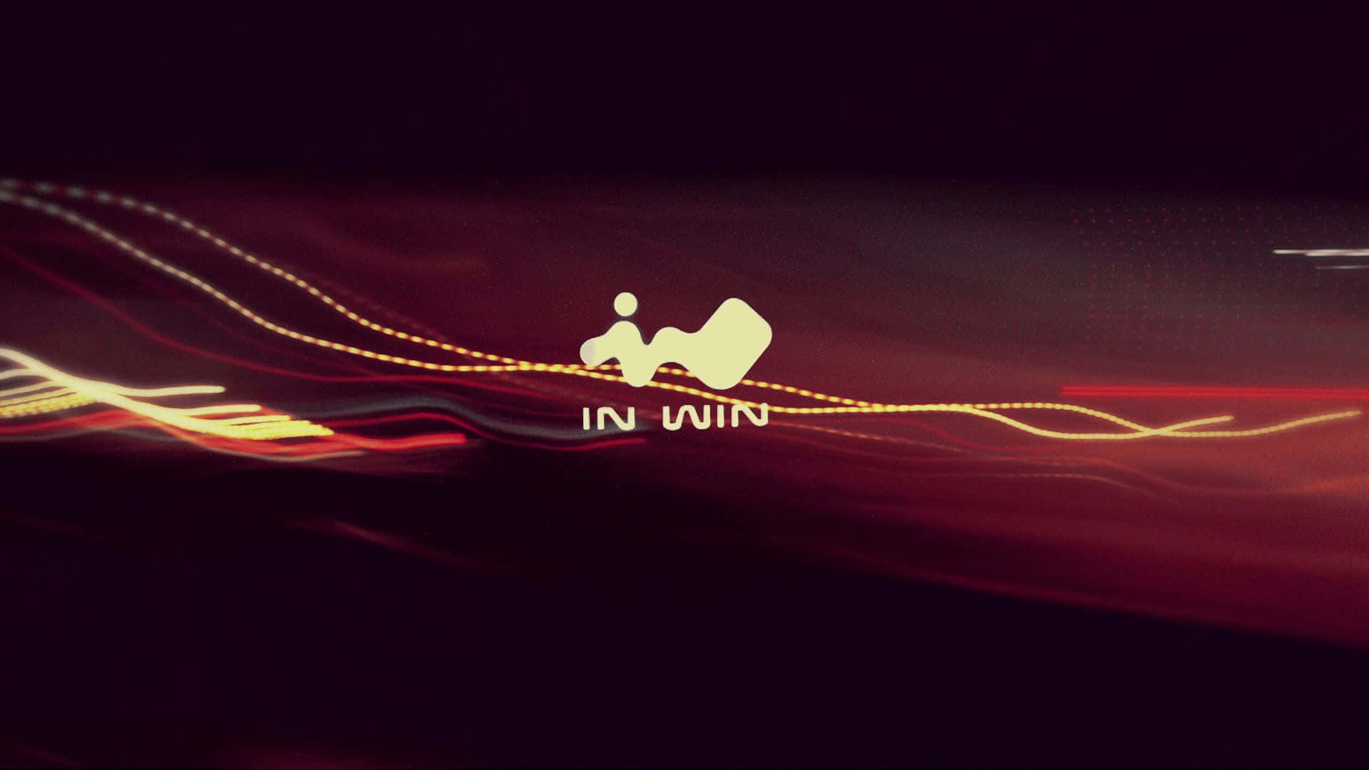 2000s, golden logo, flowing light trails, Full HD Desktop Wallpaper
