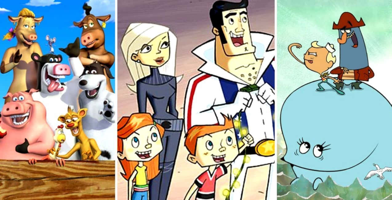2000s, talking animals, superhero family, SD Desktop Wallpaper