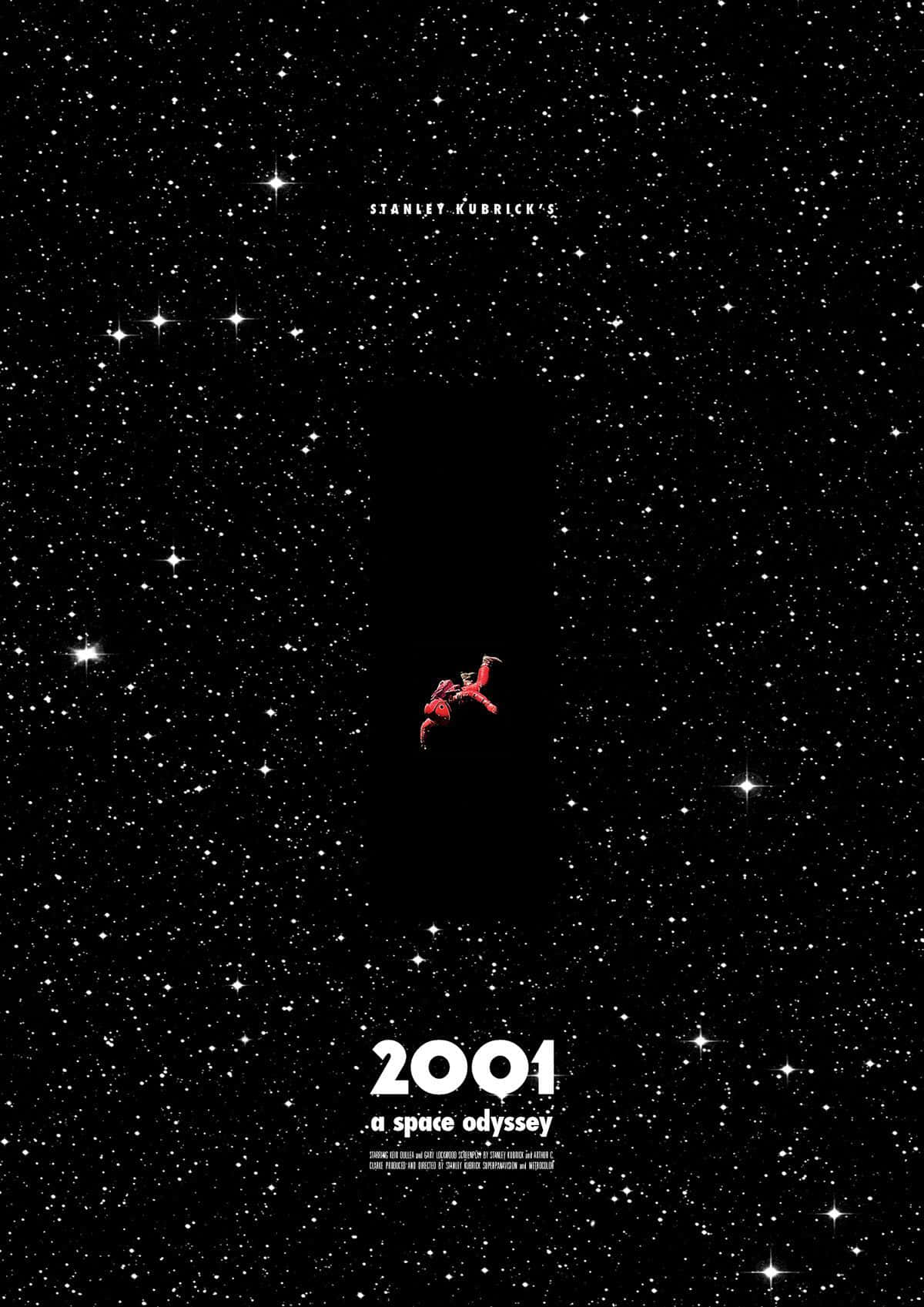 2001 A Space Odyssey, astronaut, red, HD Phone Wallpaper