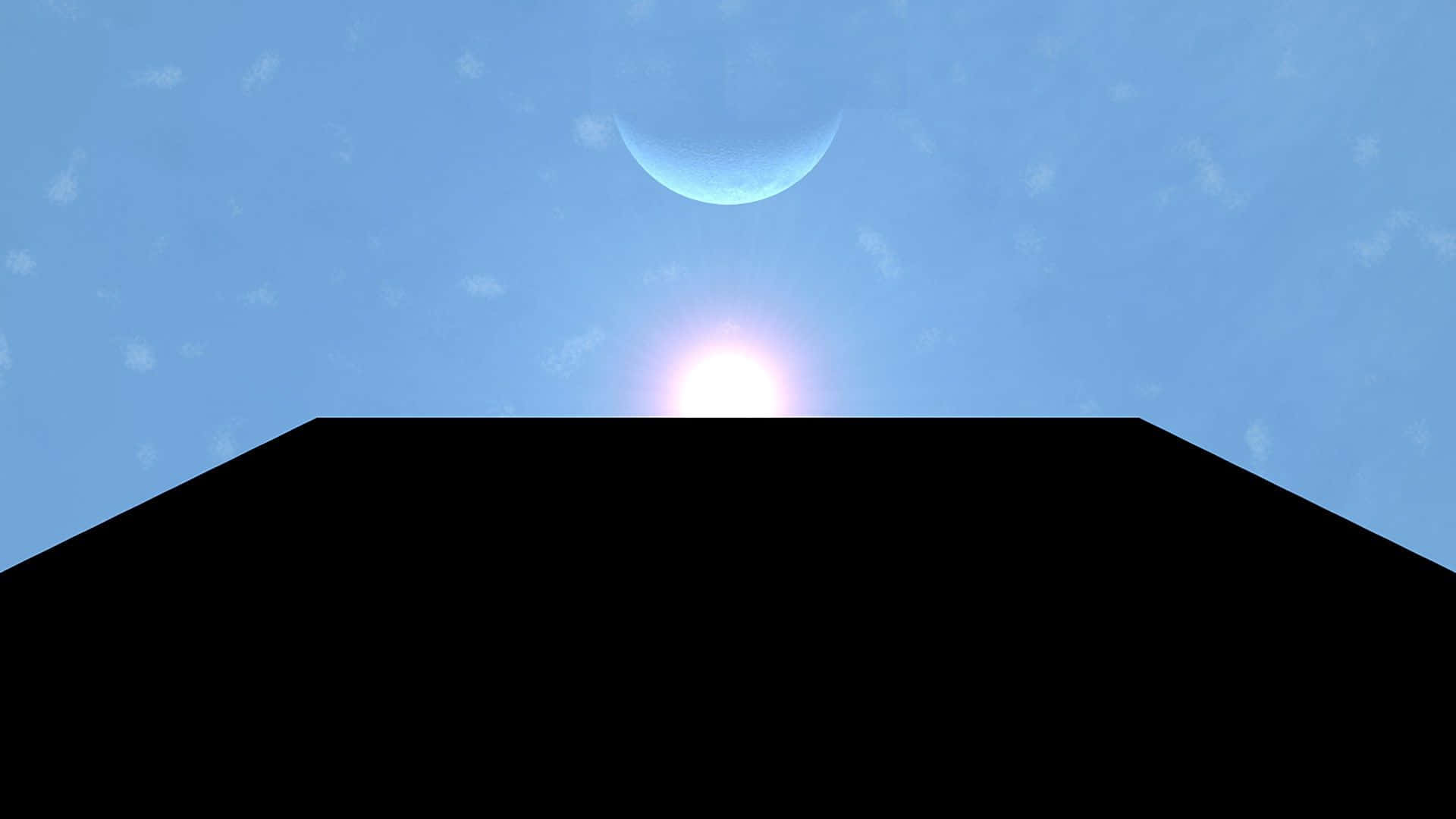2001: A Space Odyssey, monolith, blue sky, Full HD Desktop Wallpaper