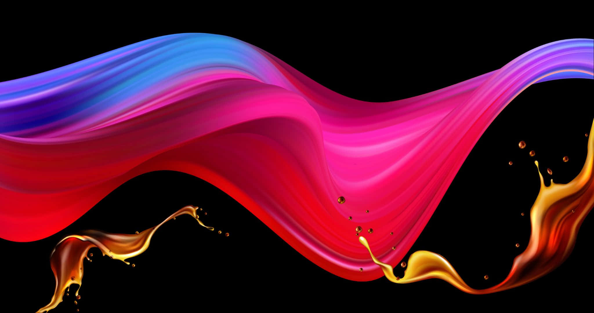 2048x1080, blues, black background, Full HD Desktop Wallpaper
