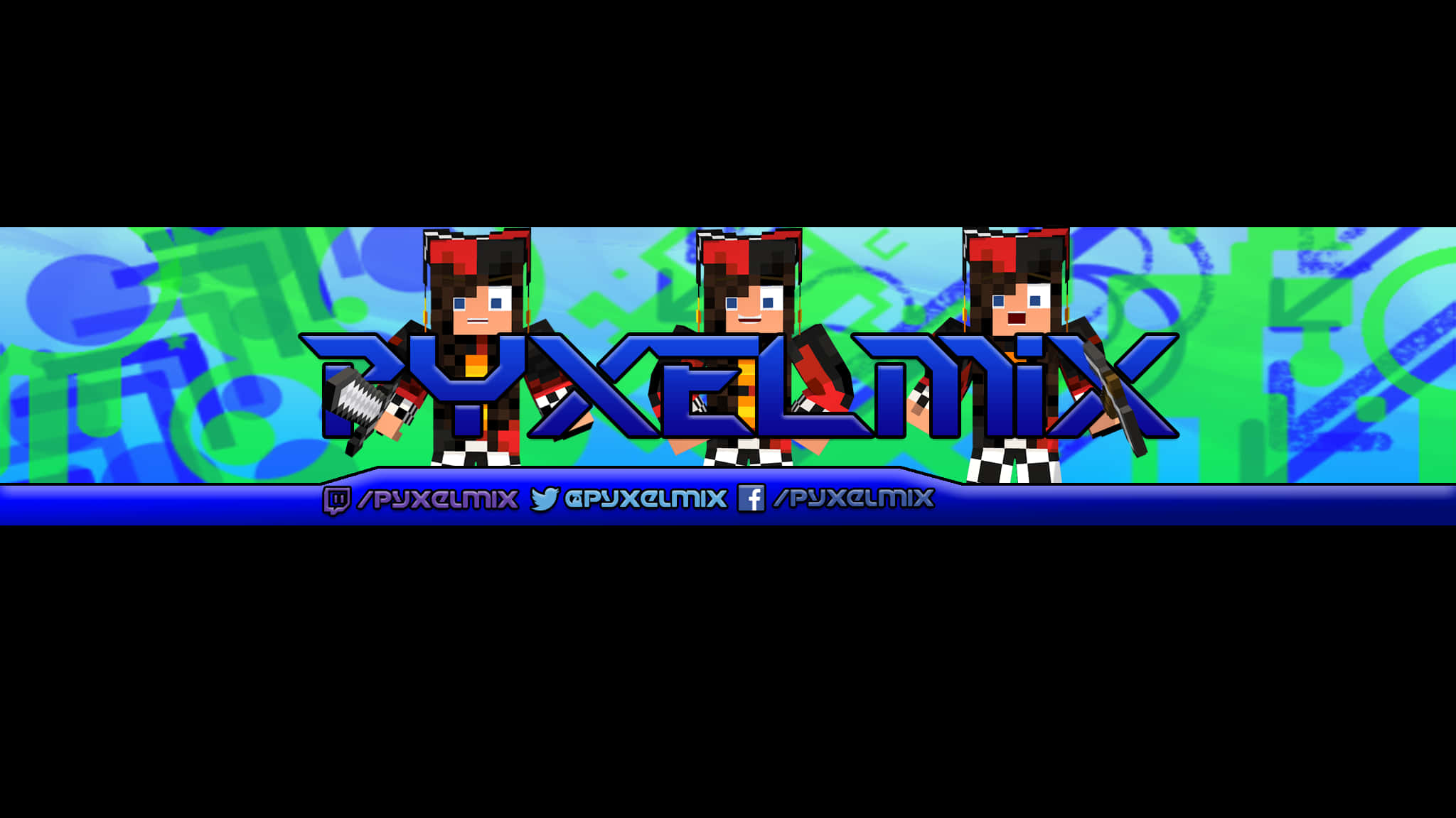 2048x1152 banner, pixel-art, graffiti-style, Full HD Desktop Wallpaper