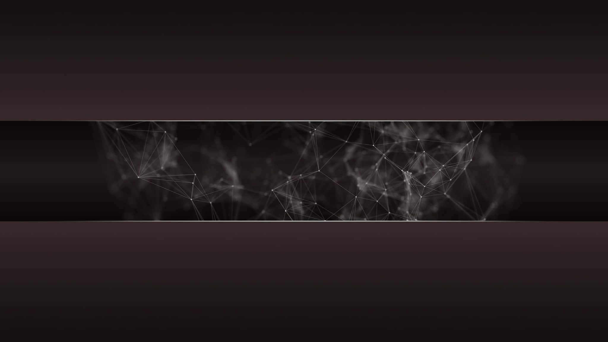 2048x1152 banner, glowing white geometric lines, dots, Full HD Desktop Wallpaper