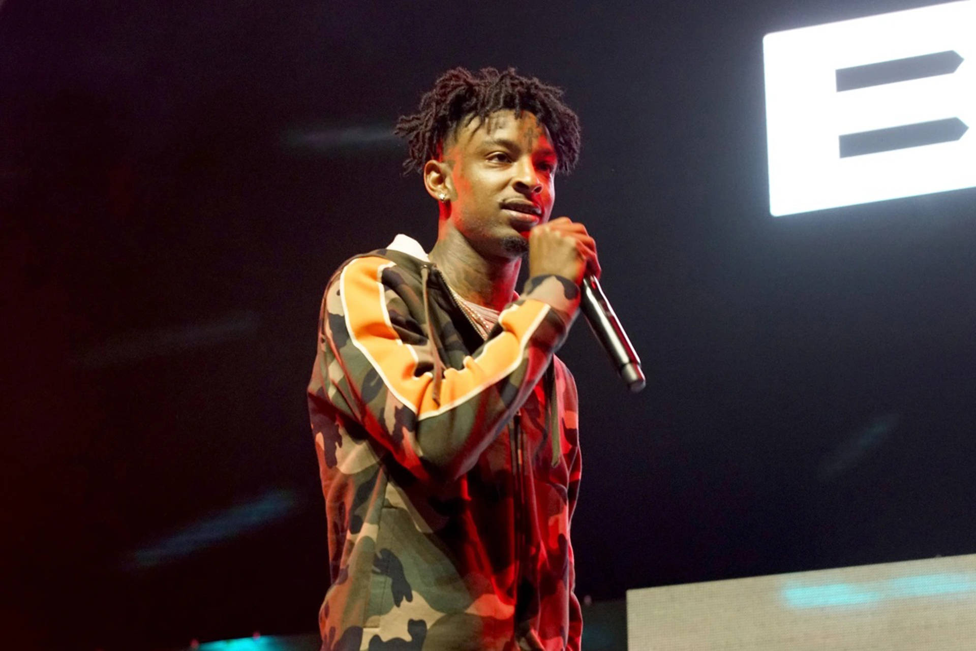 21 Savage, 2017 BET Experience, dreadlocks, Full HD Desktop Wallpaper