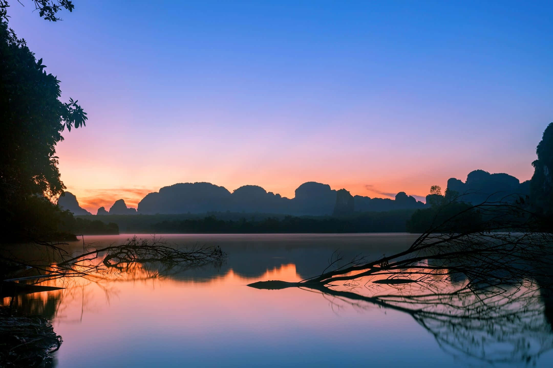 2160x1440, dawn, calm waters, Full HD Desktop Wallpaper