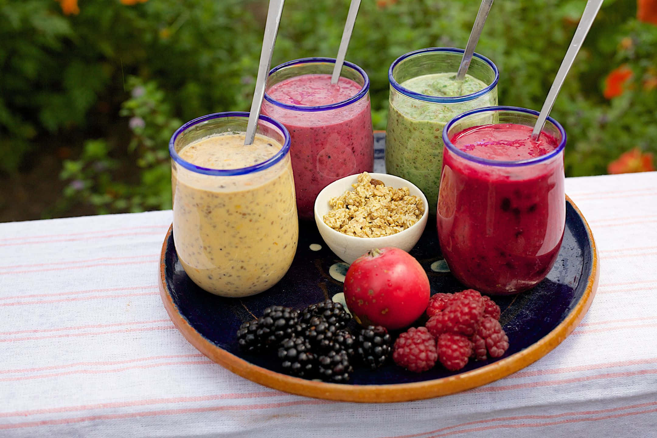 2160x1440, glass jars, straws, Full HD Desktop Wallpaper