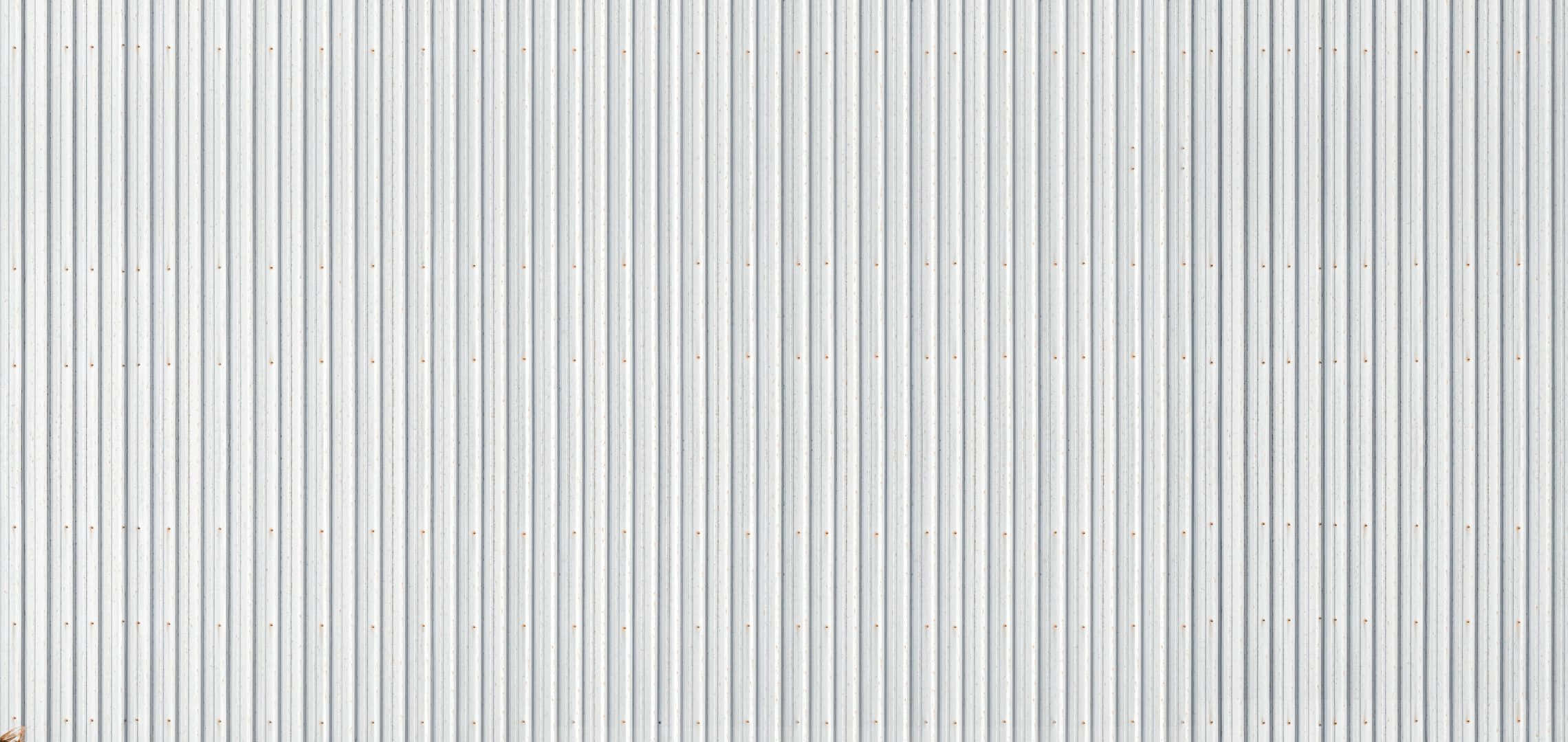 light gray, corrugated metal wall, vertical ridges, Full HD Desktop Wallpaper