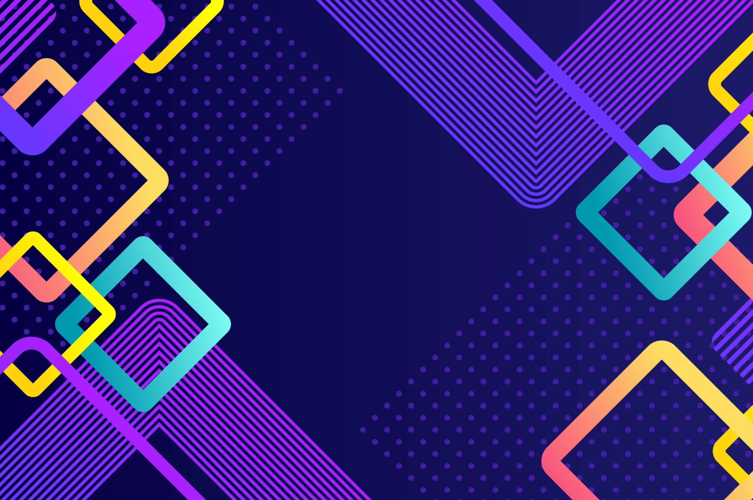 2560x1700, neon hues, deep purple, 2K Desktop Wallpaper