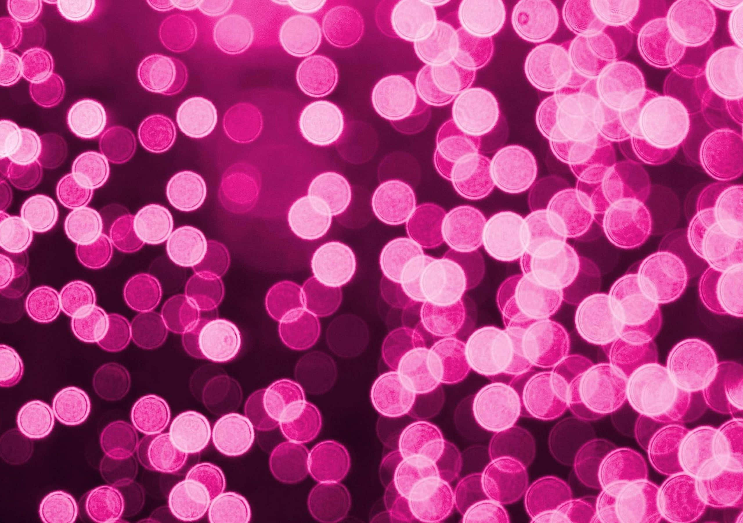 2560x1800, pink bokeh lights, dark background, 2K Desktop Wallpaper